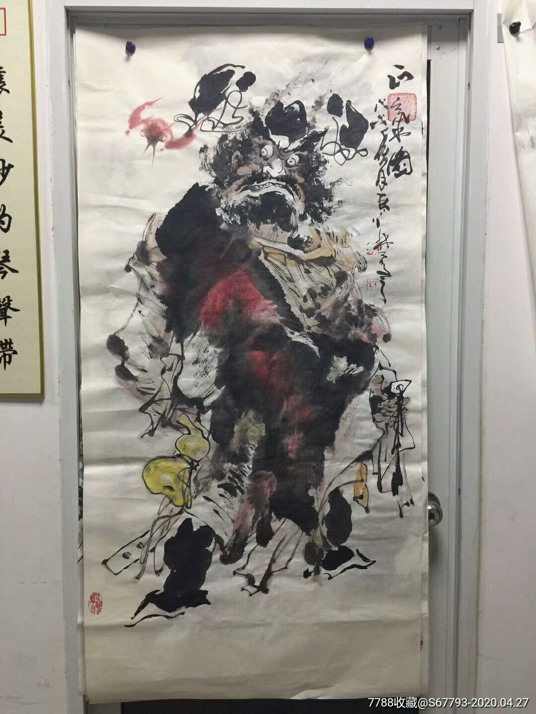 著名画家马林作品-花鸟国画原作-7788旧货商城