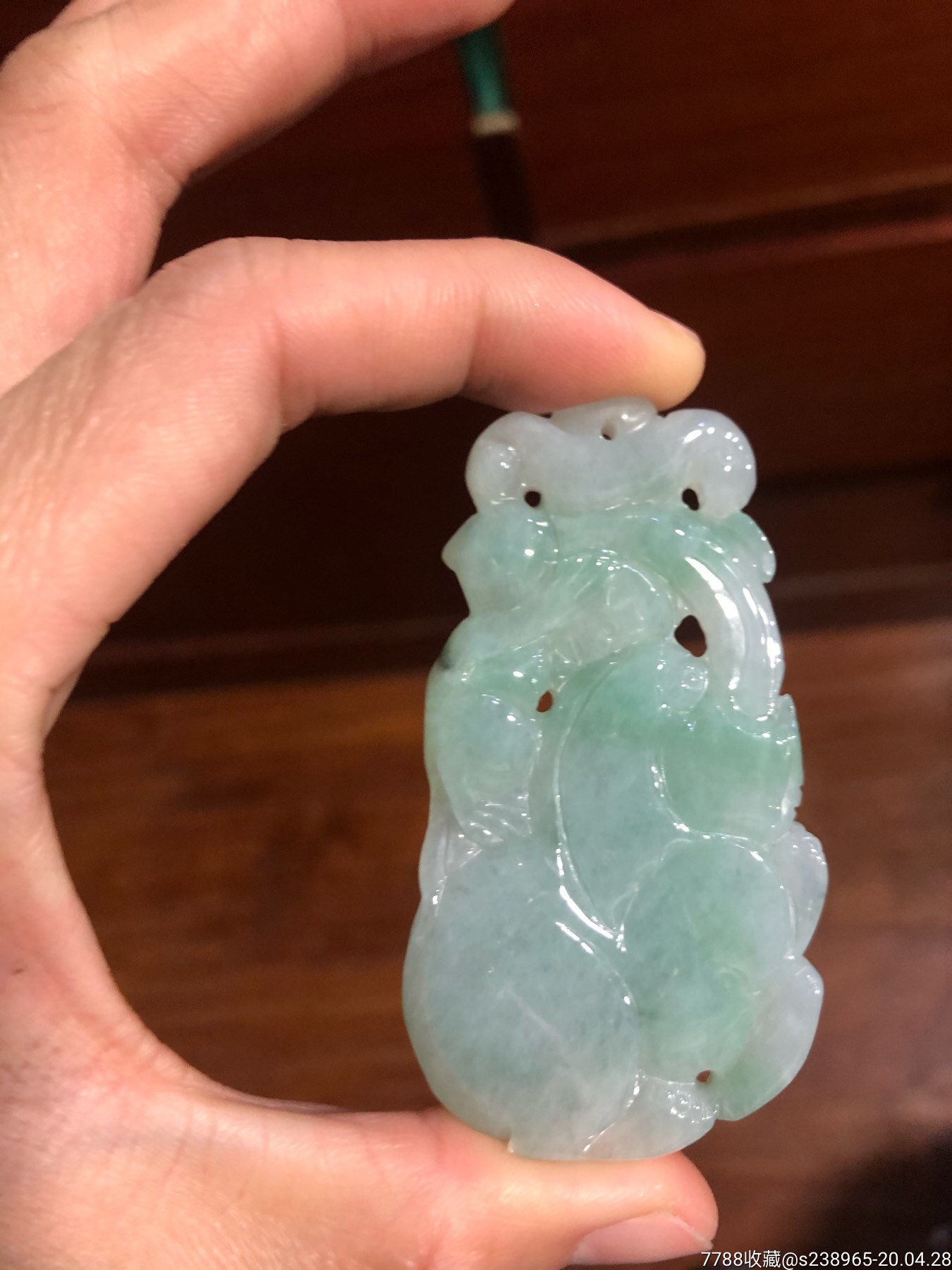 【浅绿福禄寿】_翡翠/缅甸玉_第5张_7788玉器收藏