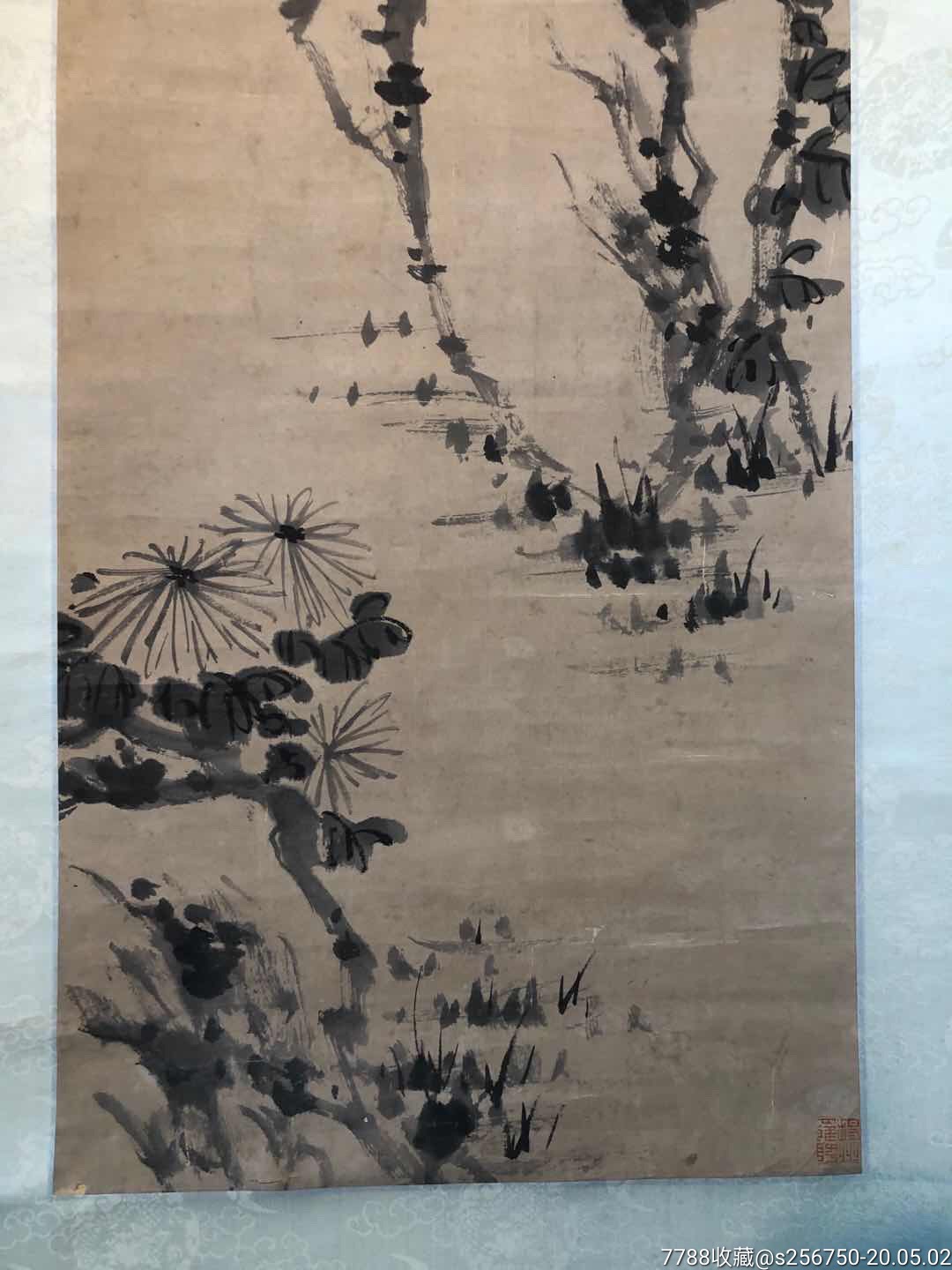 罗聘(1733-1799),清代画家,"扬州八怪"之一.字遯夫,号两峰,又号衣云