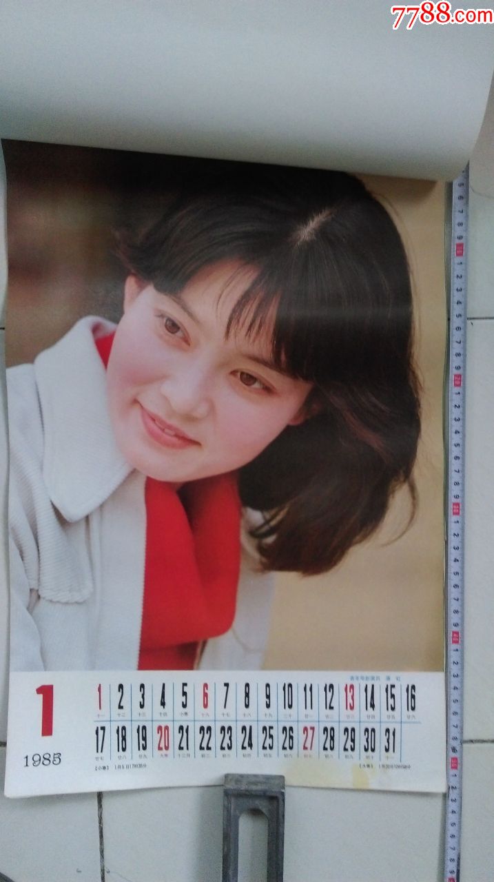 1985年挂历:电影明星