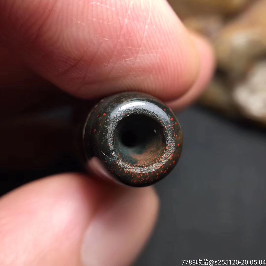 精品满朱砂天珠团寿四眼天珠象雄天珠