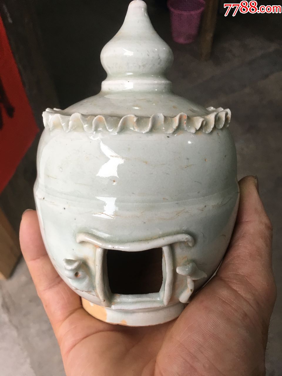 漂亮湖田窑谷仓罐_价格1500元【唐明皇】_第1张_7788收藏__收藏热线