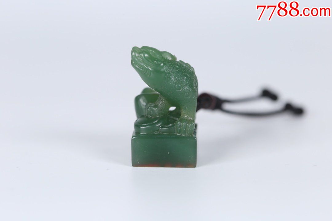 玩家旧藏寿山石金蟾印章