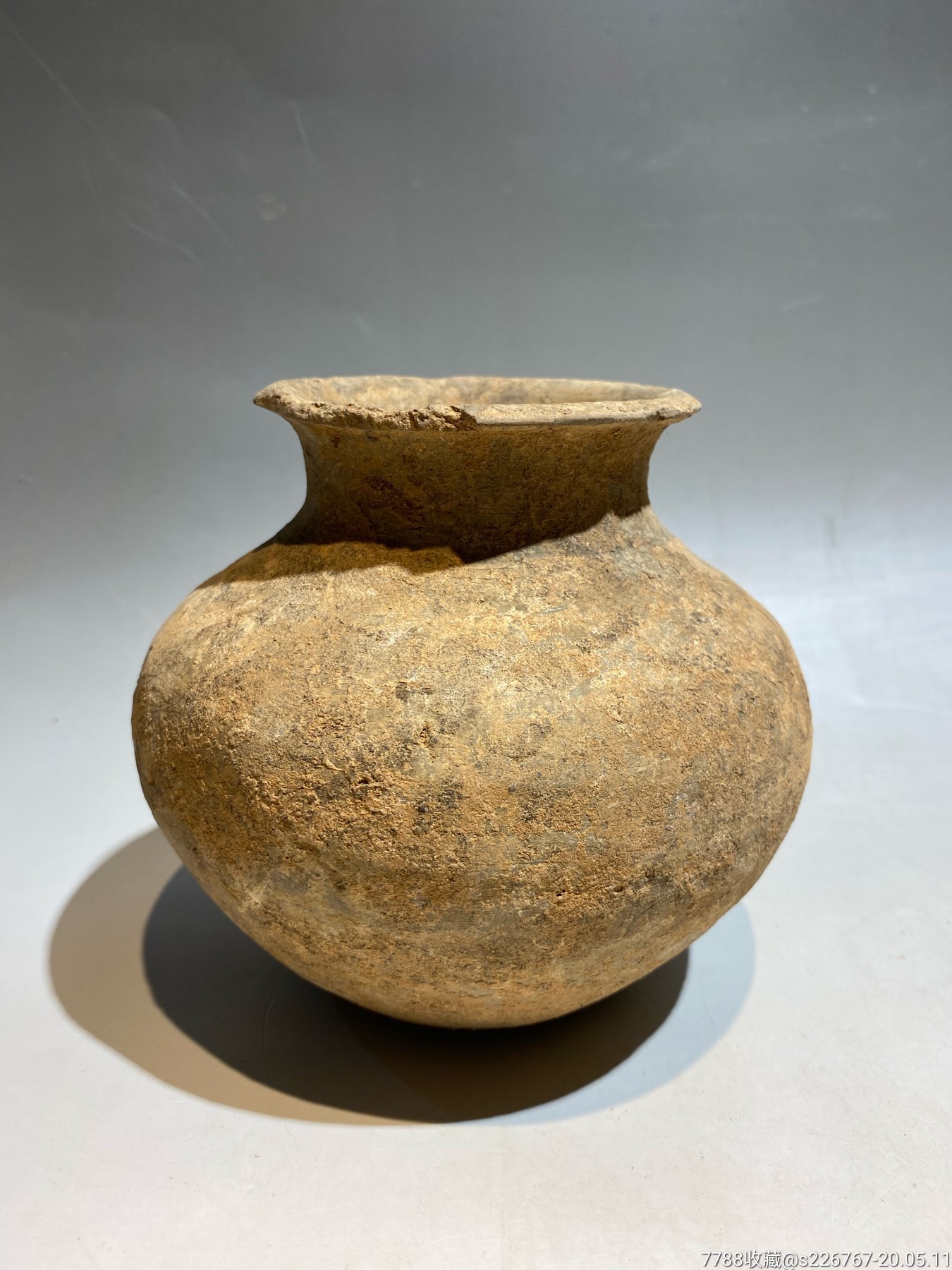 古玩陶器古董汉代陶罐
