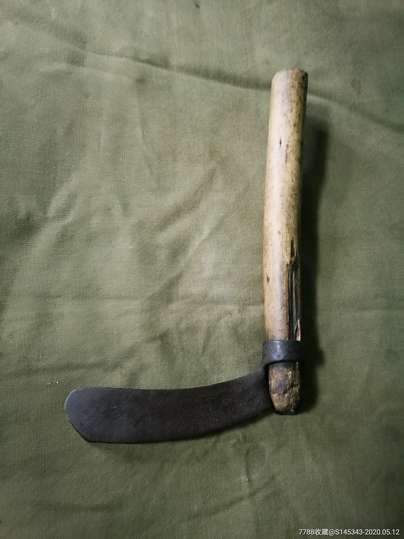 老镰刀老工具老铁件老物件