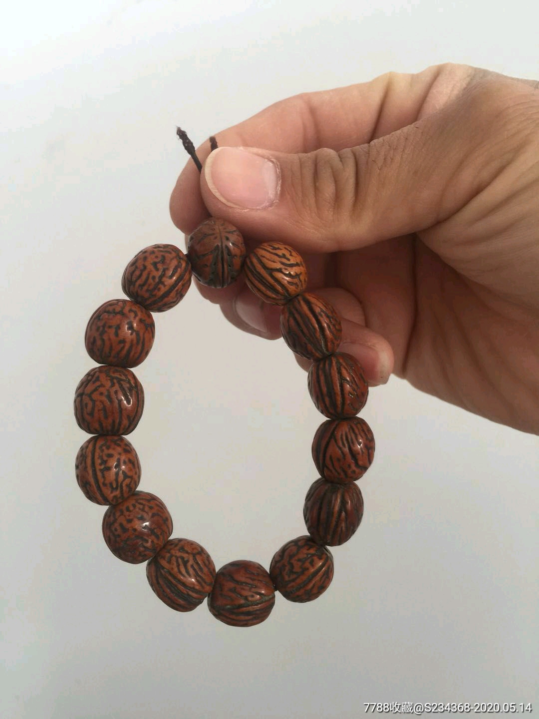 老桃核手串老古董民俗老物件古玩杂项老桃核珠子