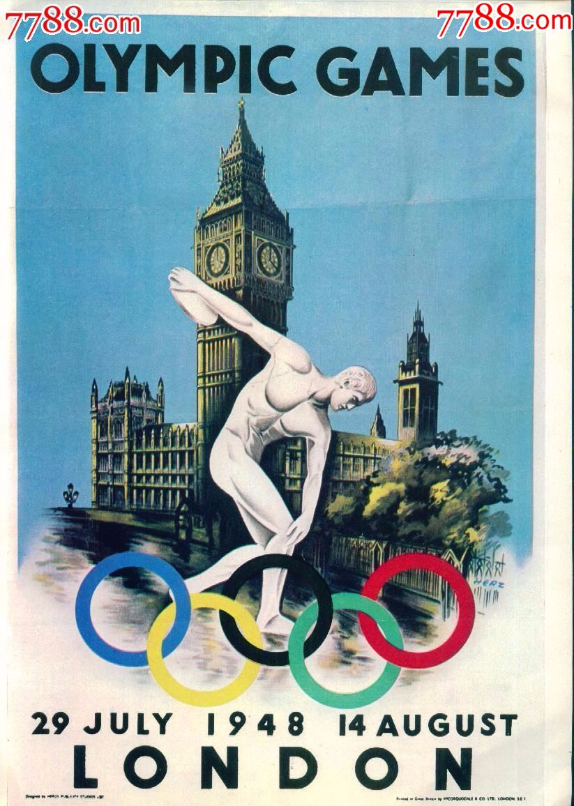 1964年10月日本东京第十八届奥林匹克运动会宣传画一套