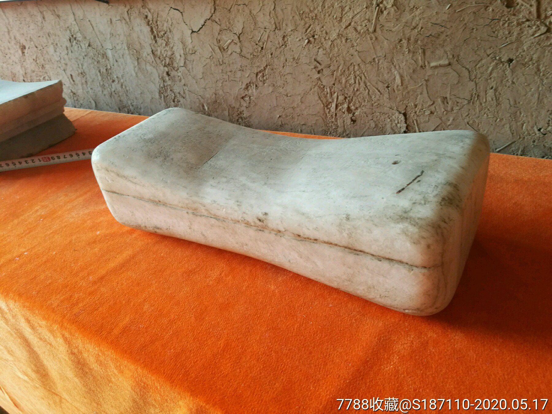 元宝型白玉枕头_其他玉石/玉器_第4张_7788玉器收藏