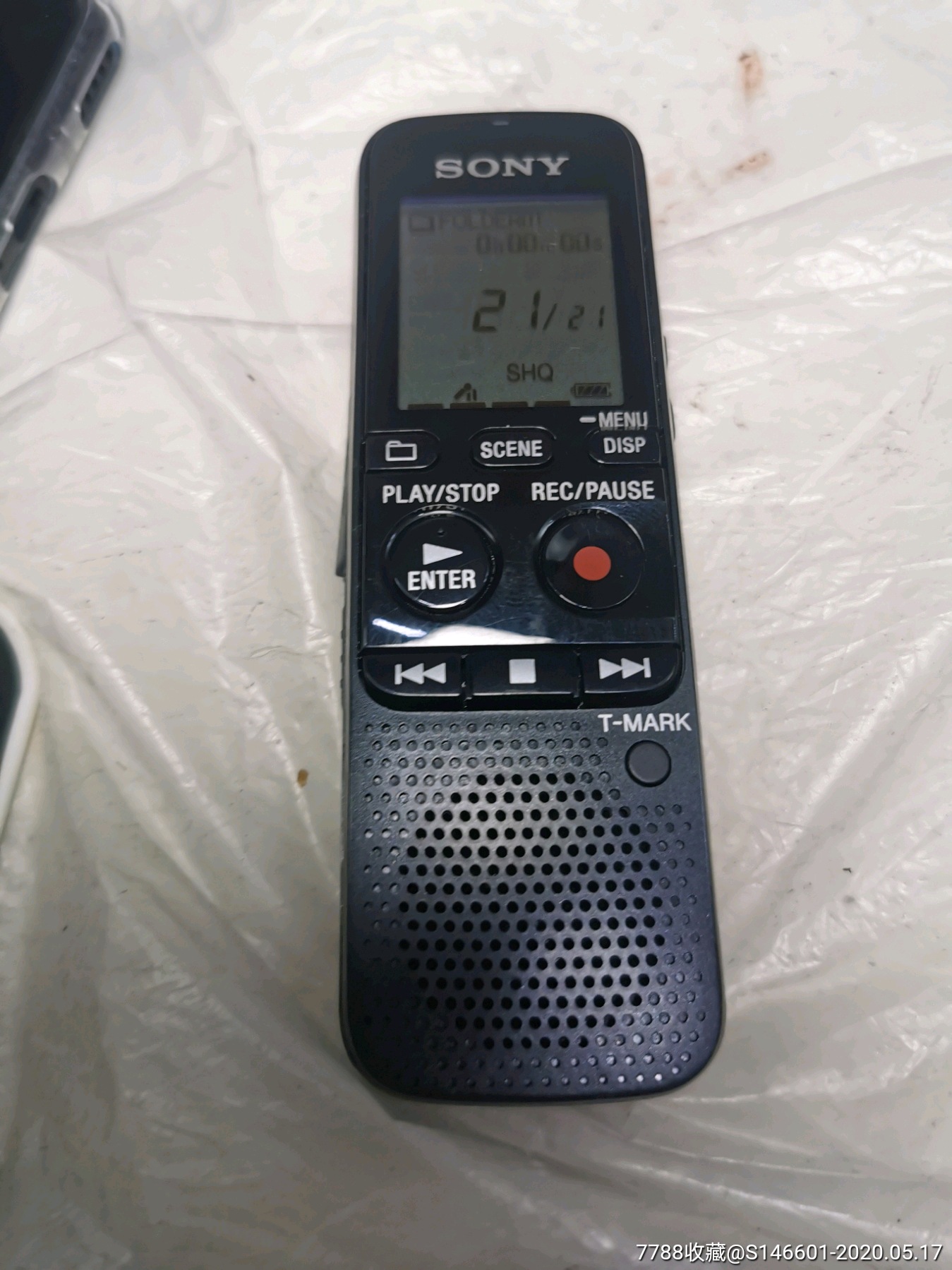 sony索尼Ⅰcd-px333m数码录音笔带8g内存功能全好