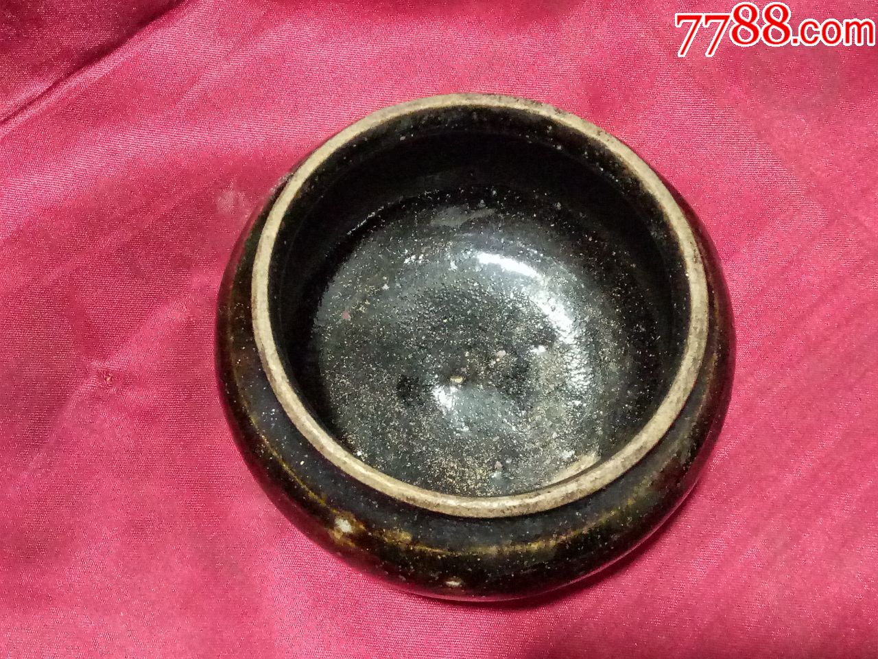 民国黑釉陶罐