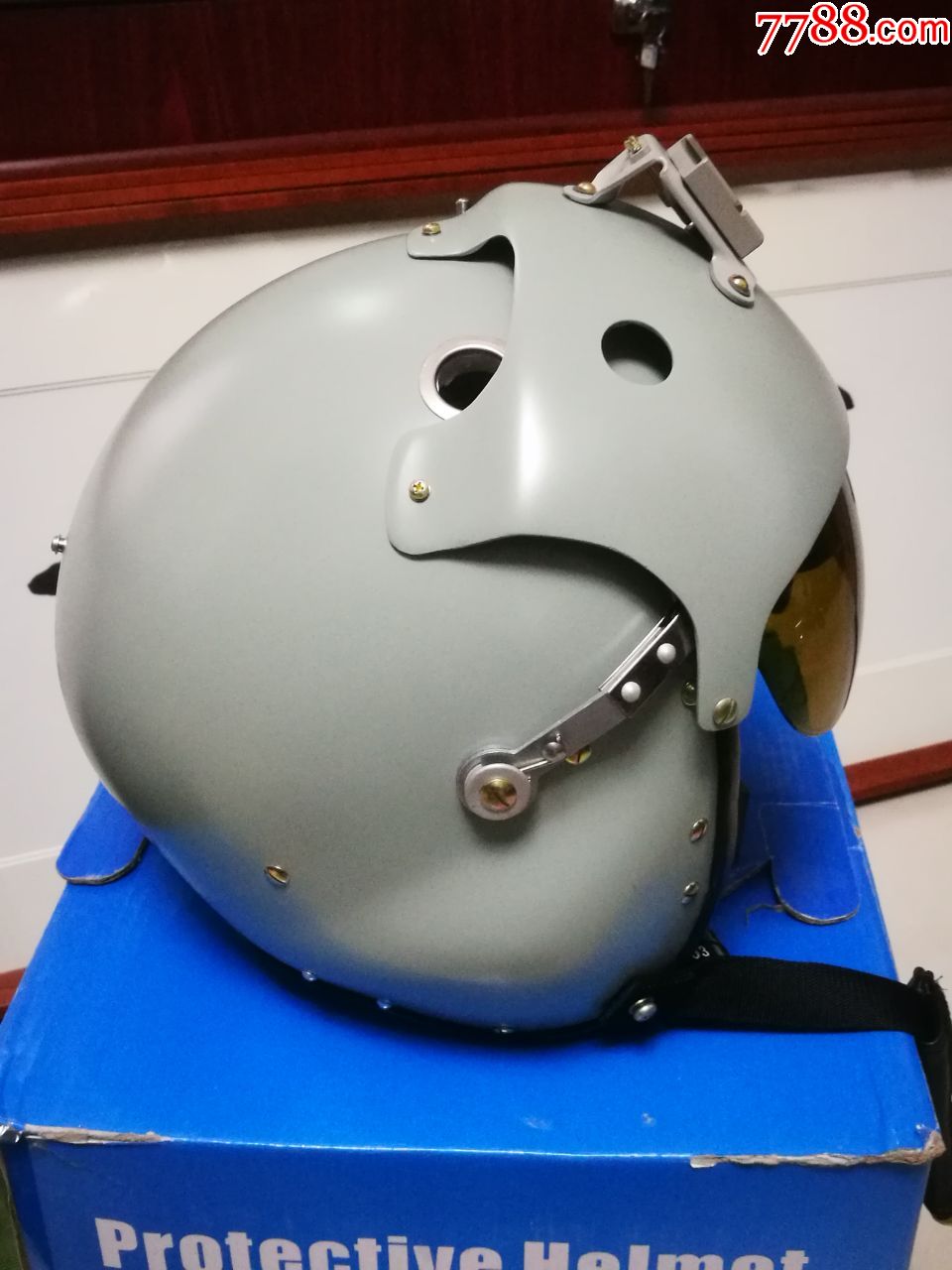个人收藏空军tk-14型飞行员头盔,最新飞行员头盔,空军头盔转让