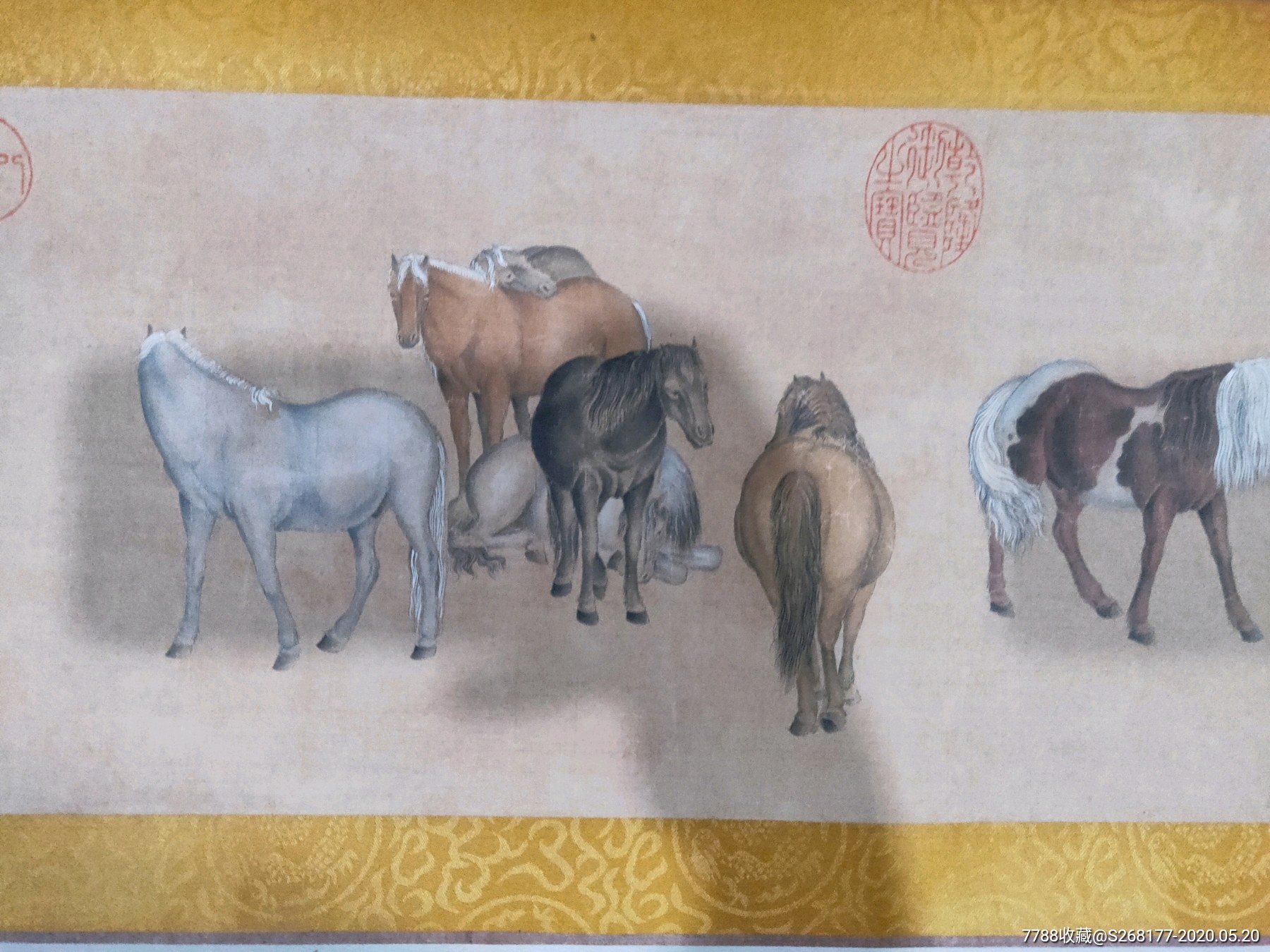 郎世宁十骏图
