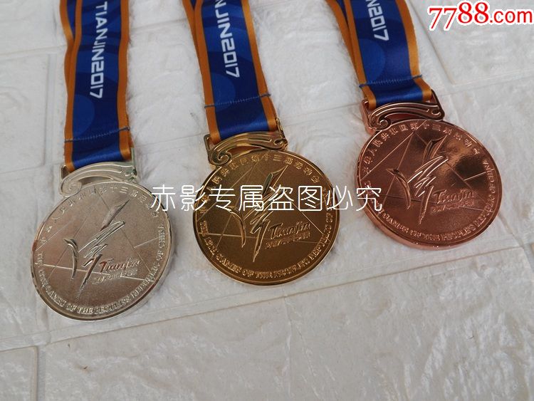 2017天津中华人民共和国第十三届运动会奖牌(全运会奖牌)