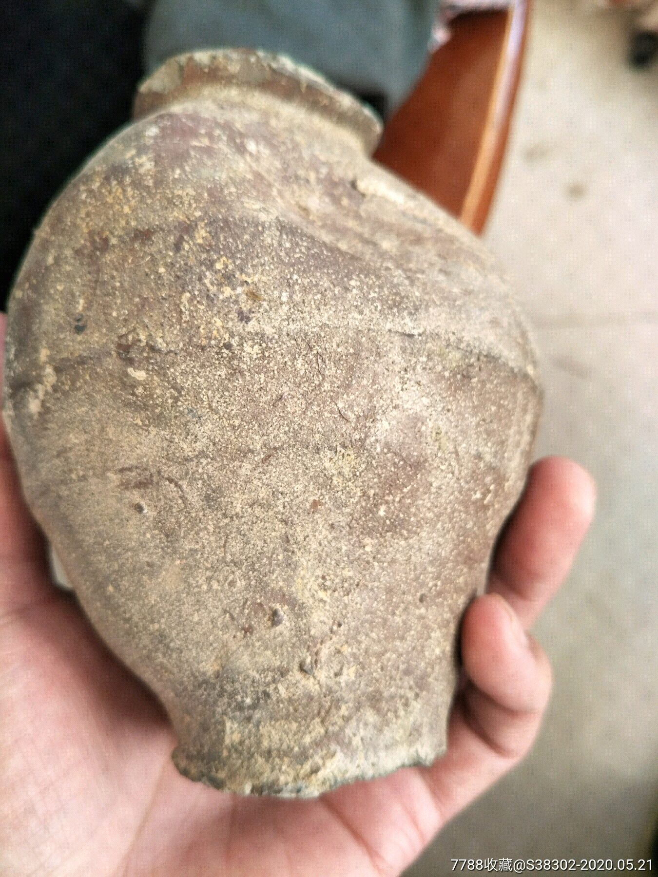 元明时期韩瓶插花神器一枚临清运河古玩店万枚瓷片标本馆_价格50.