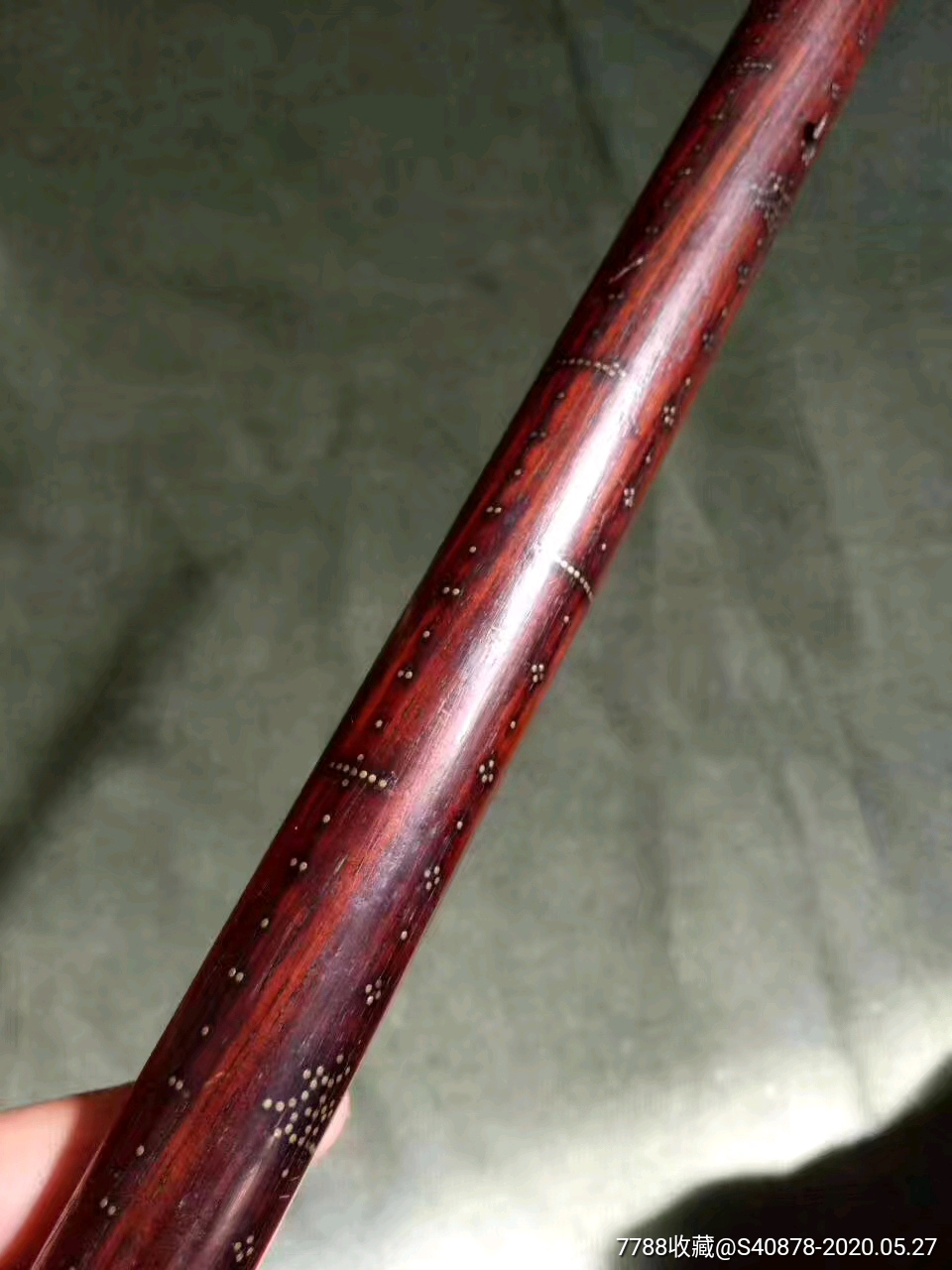 海黄紫油梨黄花梨秤杆子一根
