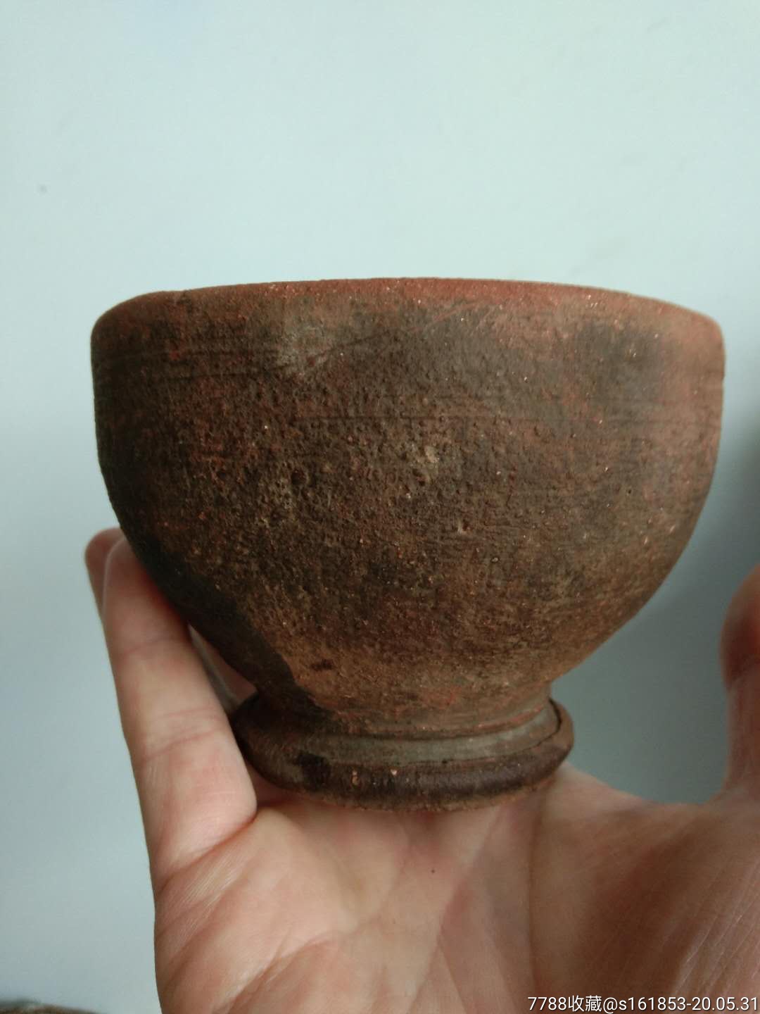 清末紫砂碗泥碗