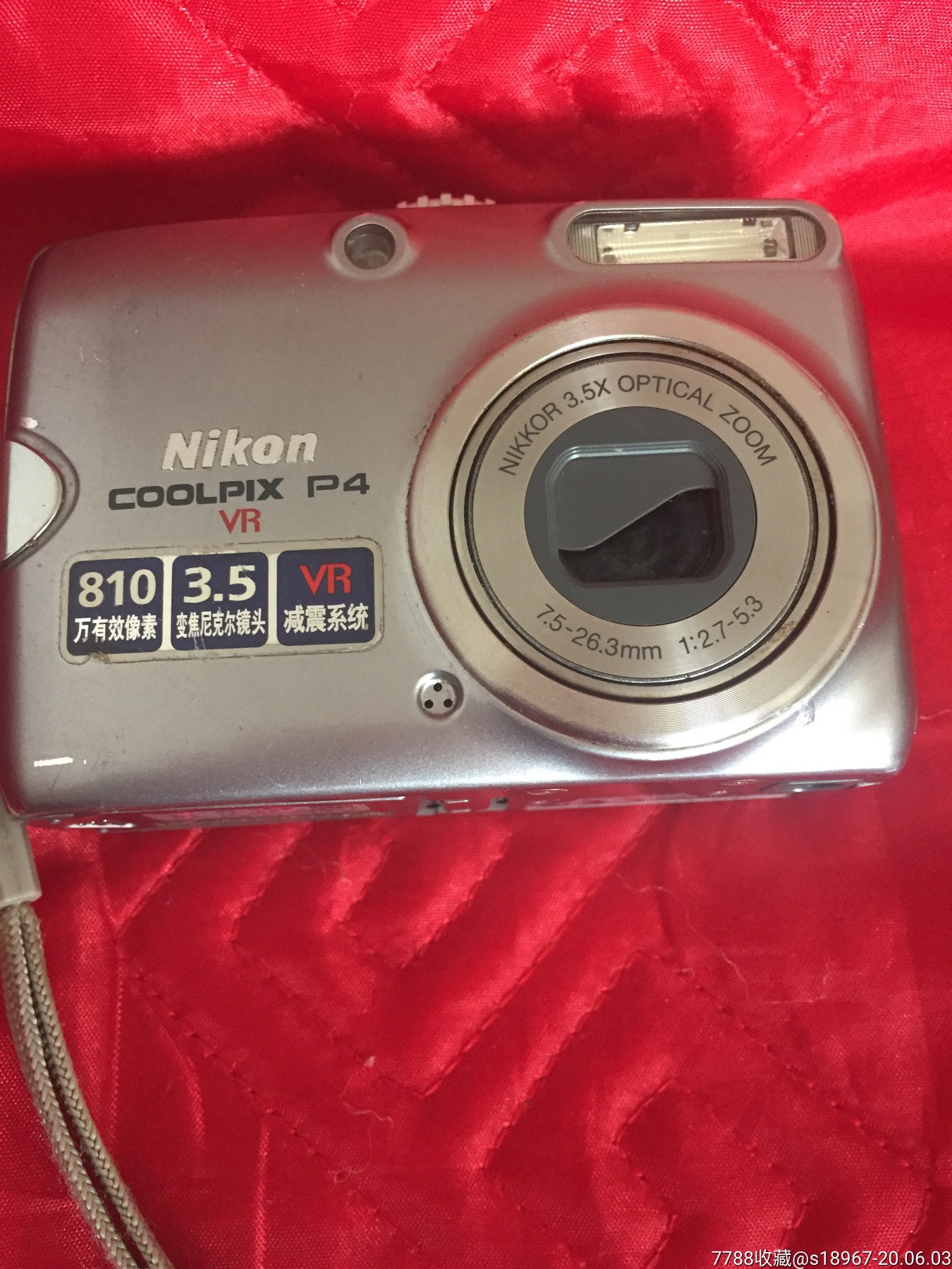 nikoncoolpixp4尼康相机-卡片机/数码相机-7788收藏