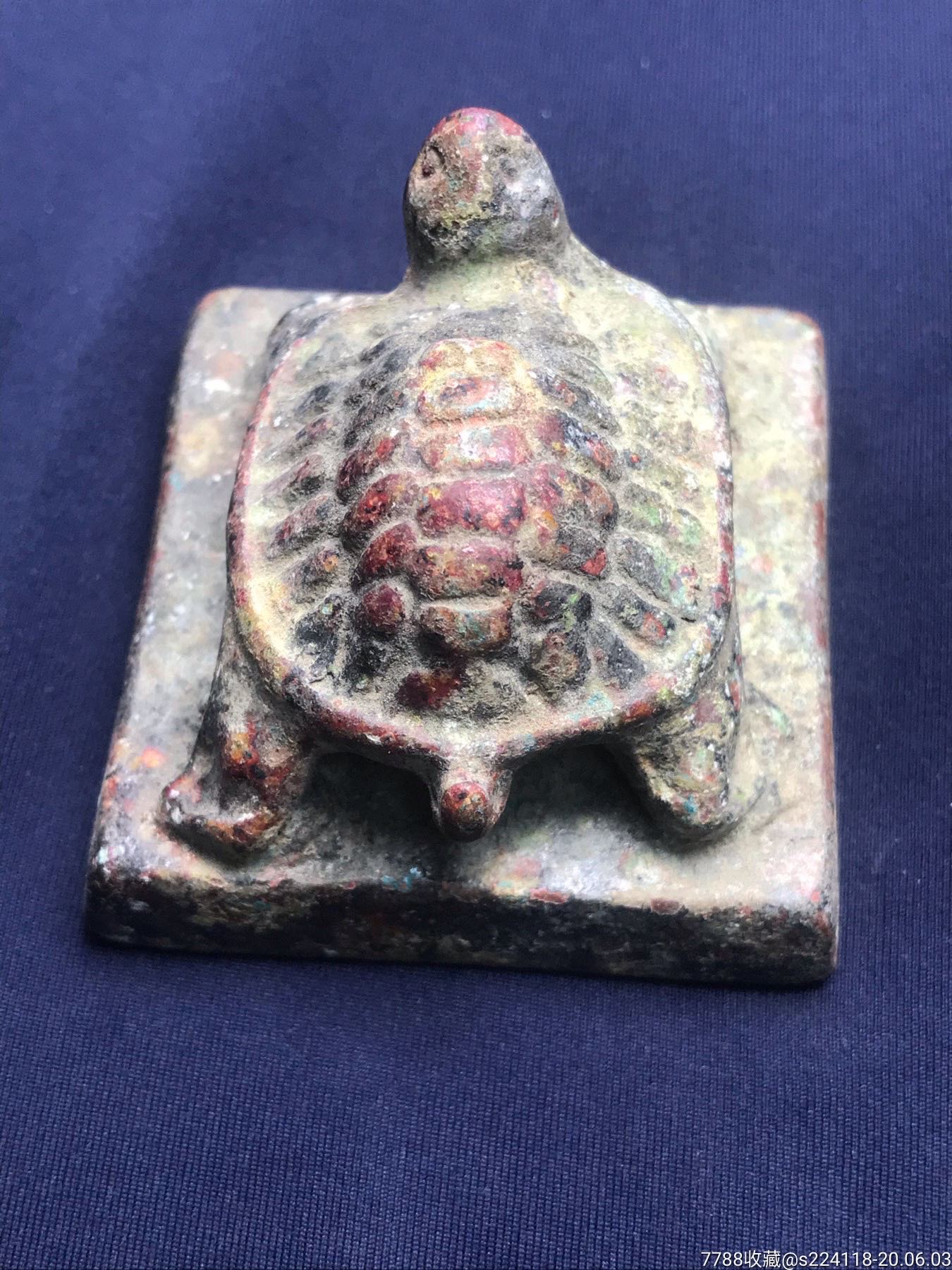 乌龟铜器印章
