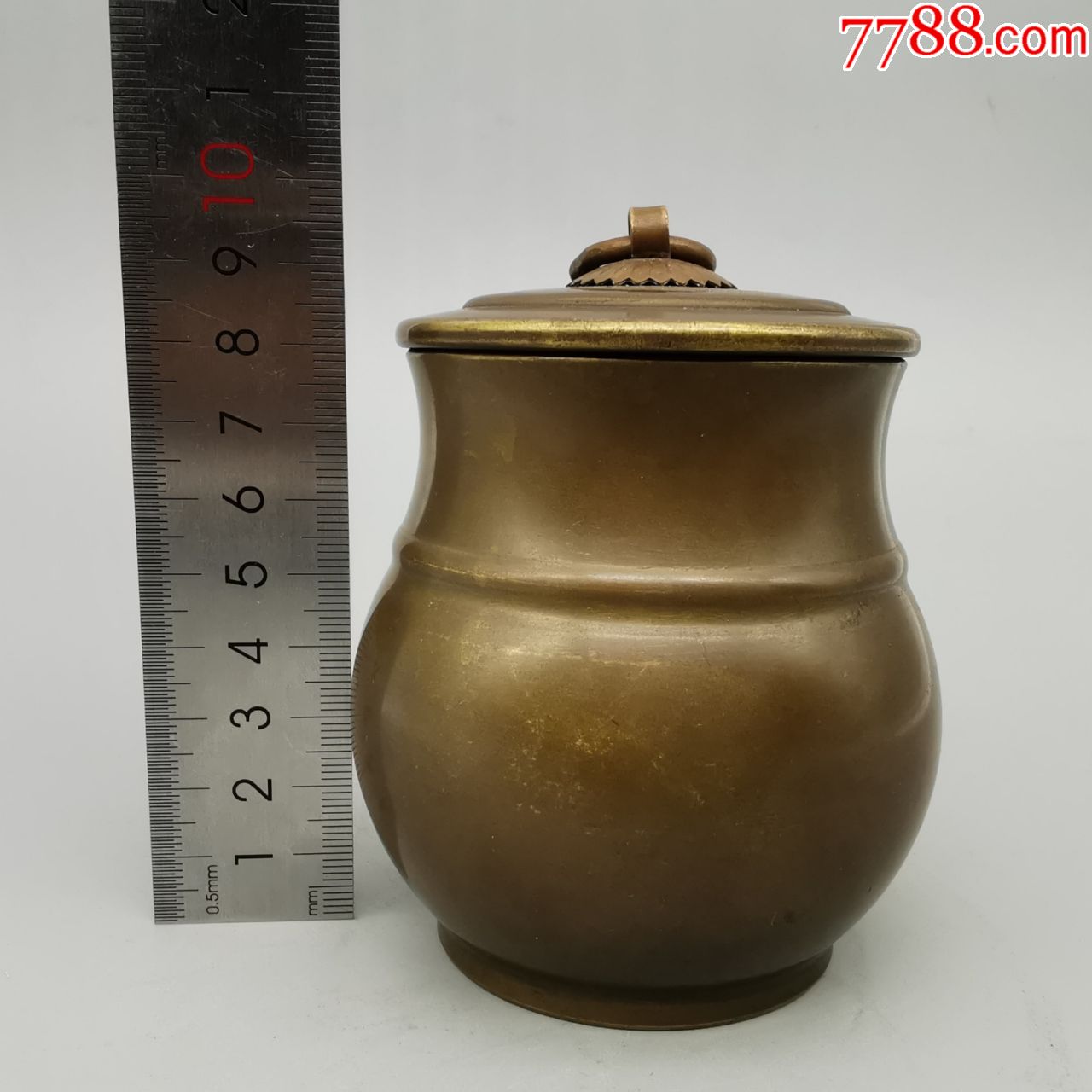 禅字款老铜香炉纯铜供佛供奉檀香焚香茶道香薰炉