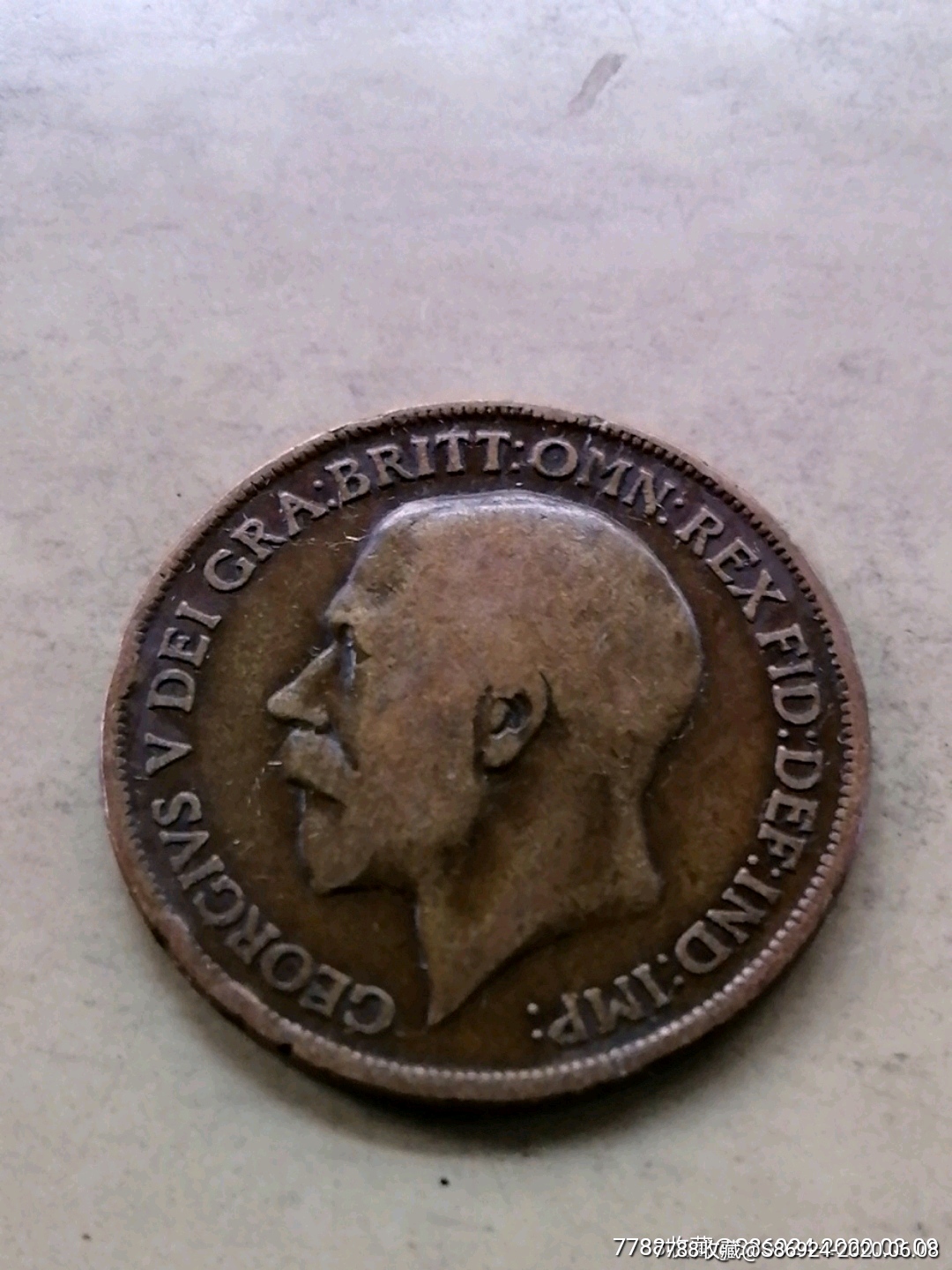 英国一便士1916年