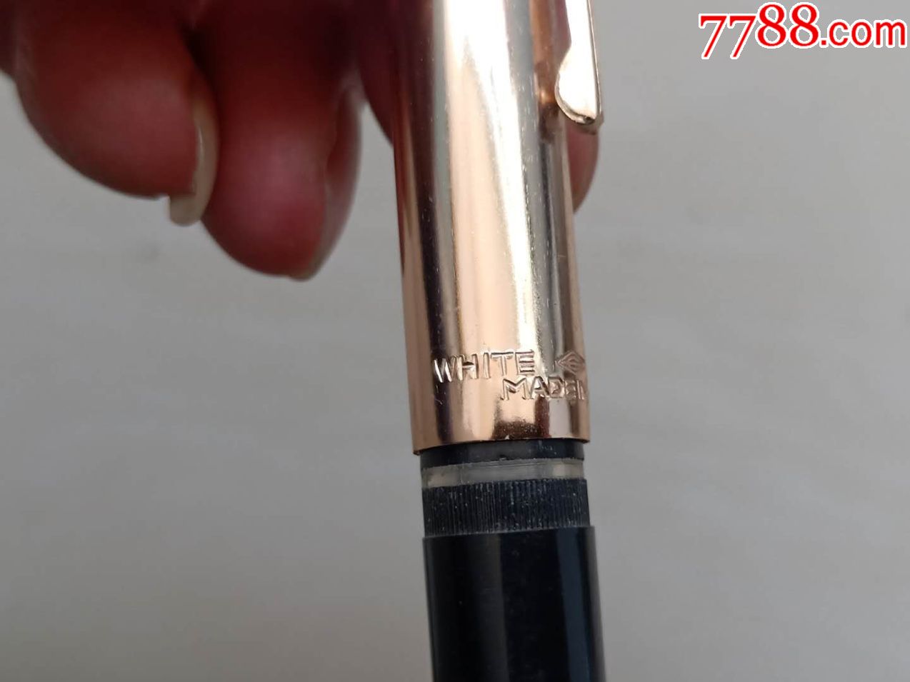 丹东金笔厂的白翎自来水笔,老钢笔,白翎613型