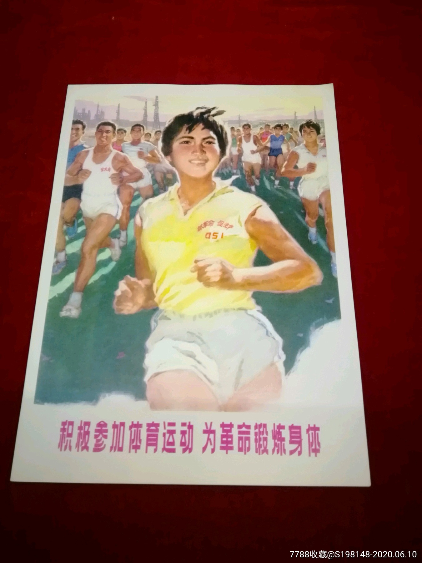 体育宣传画选,1978年出版