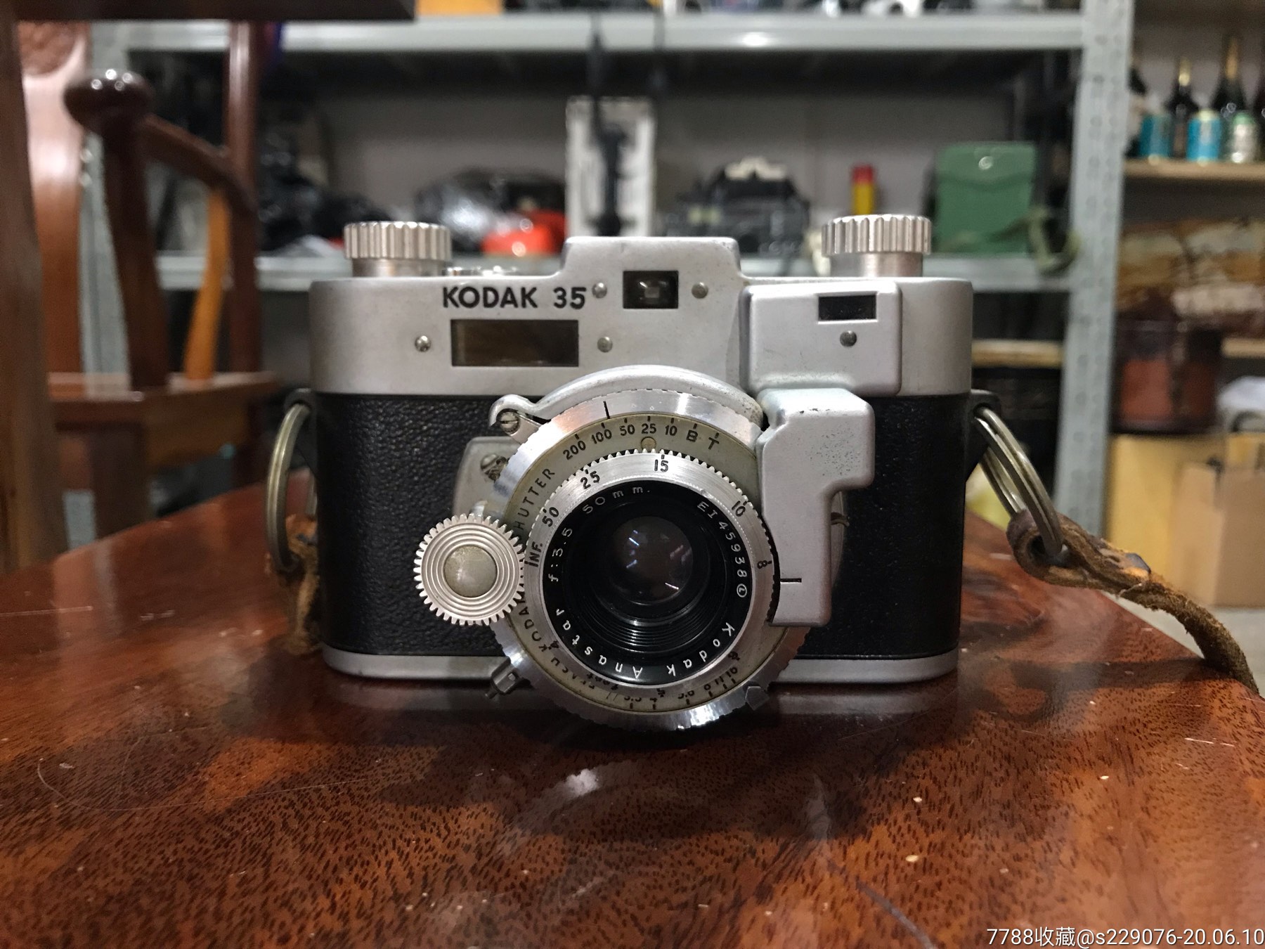 美国柯达古董金属旁轴相机收藏柯达kodak35旁轴相机