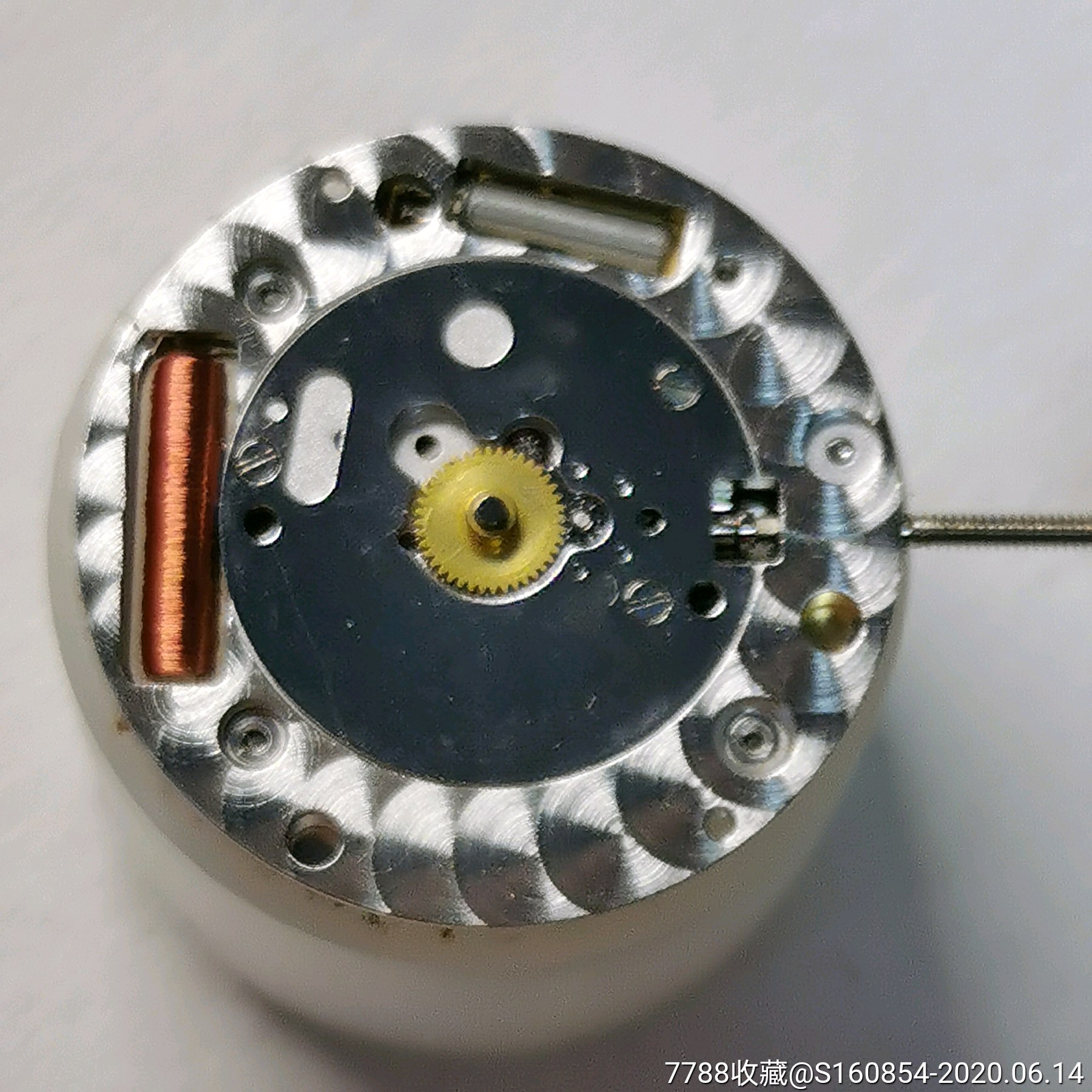 二手瑞士卡地亚石英手表拆机690机芯
