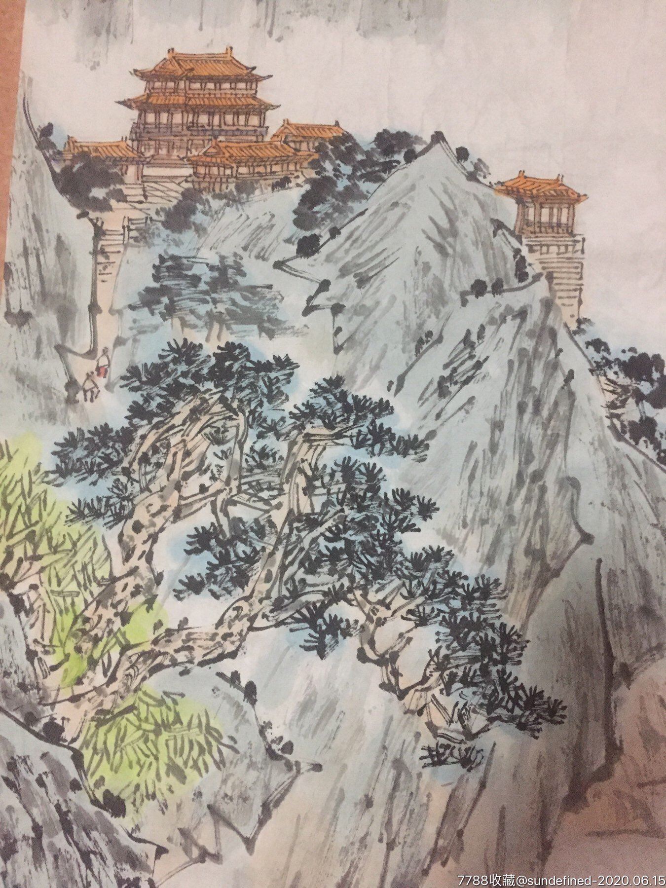 姜华庆山水画