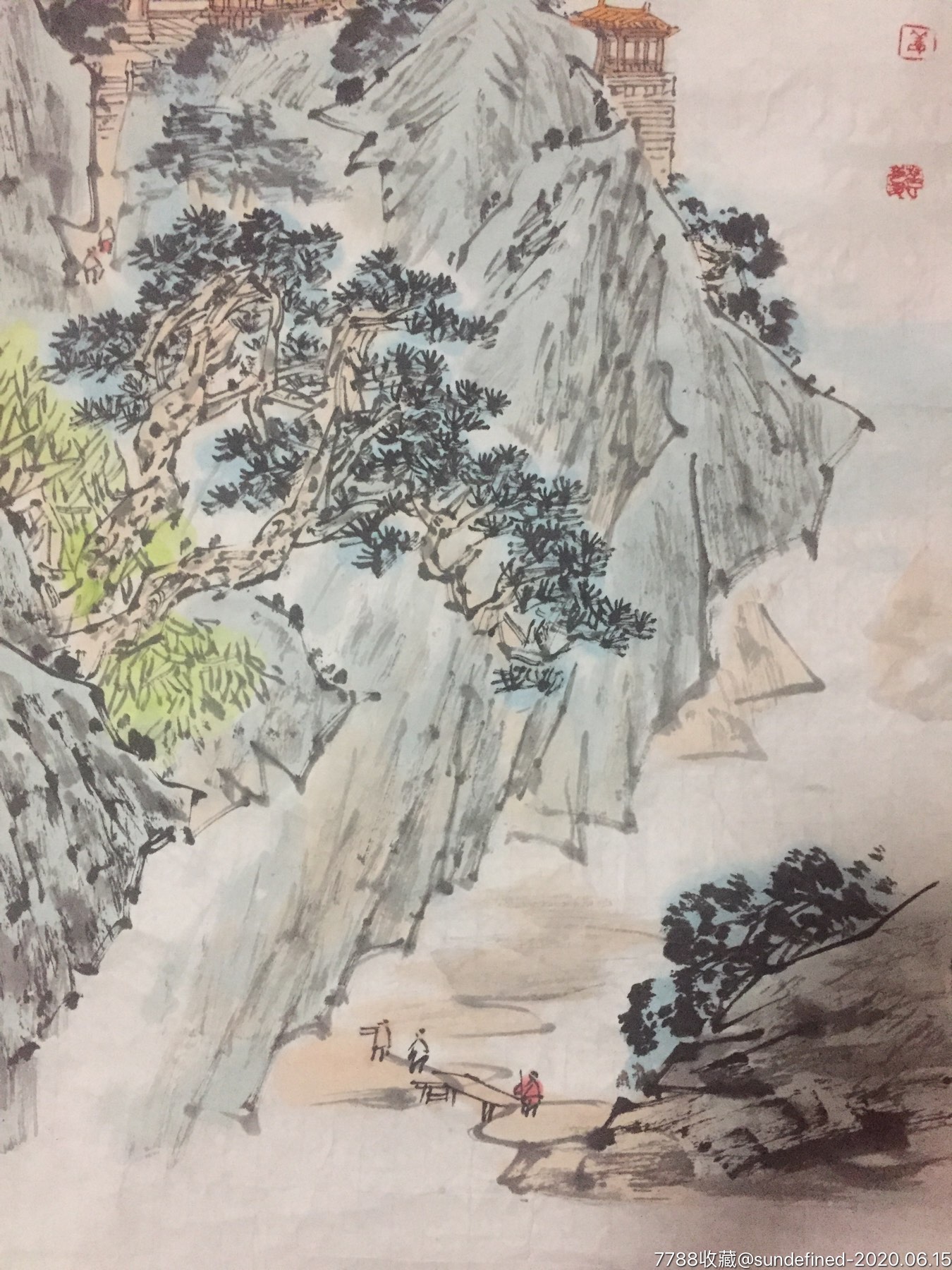 姜华庆山水画