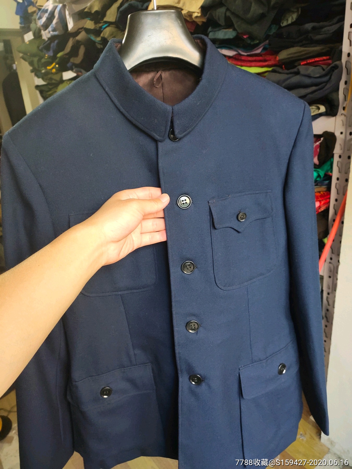 全新定制纯毛中山装