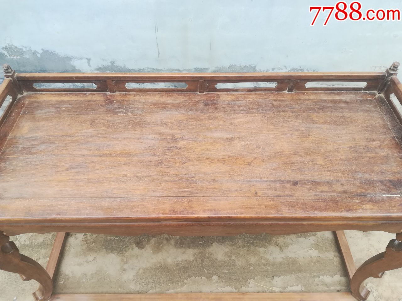 古董古玩老家具海南黄花梨供桌