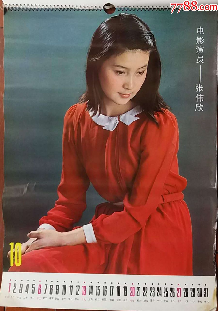 1985年明星挂历13张全