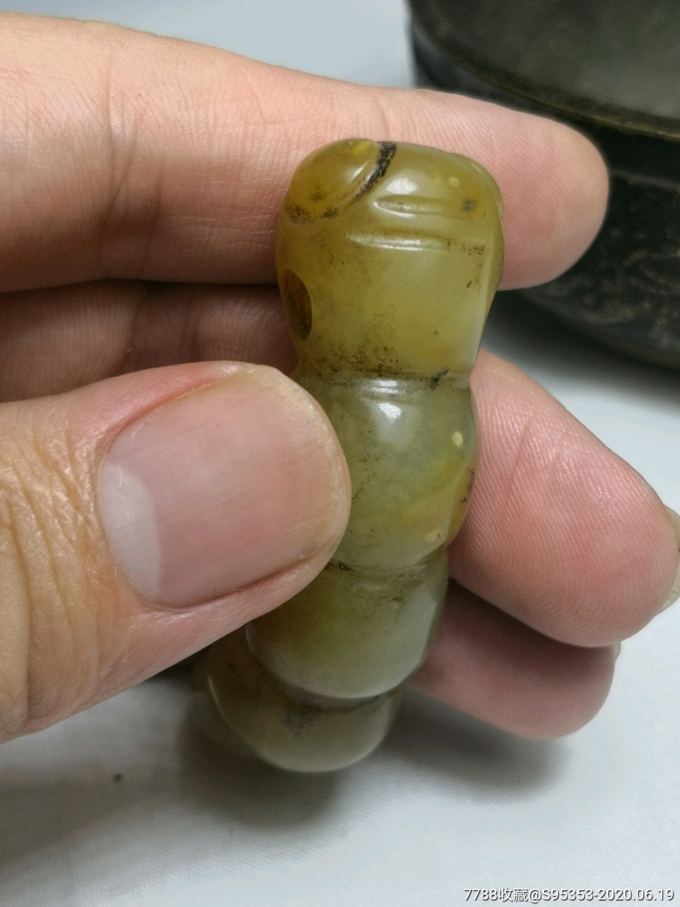 红山玉器,玉虫.红山文化,老玉器,农村收到老玉器