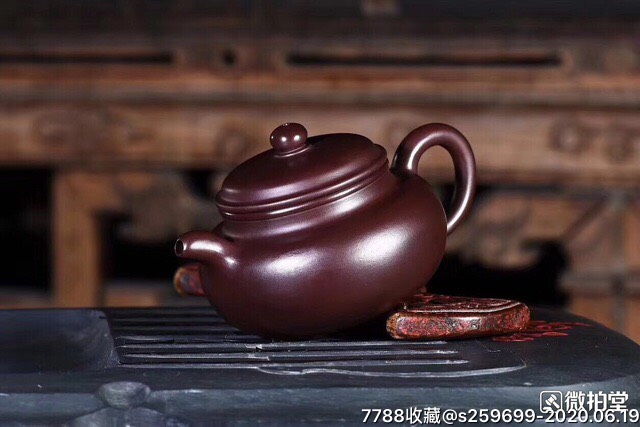 宜兴紫砂壶原矿紫茄泥【仿古,紫砂壶,21世纪10年代,紫泥,紫铜,其他