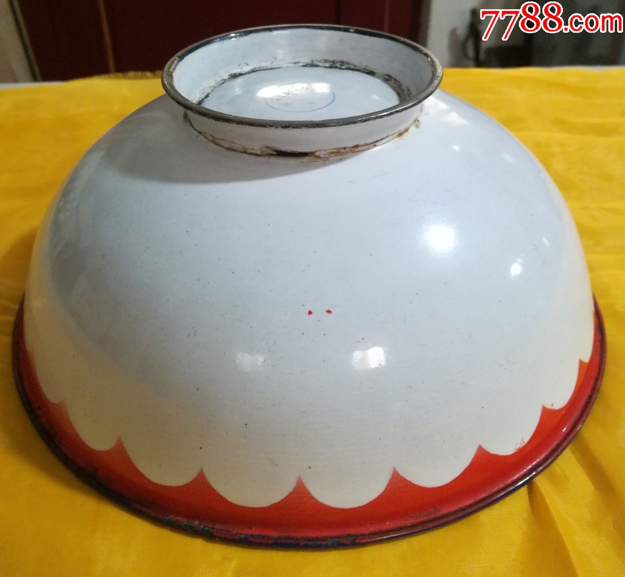 70年代大号搪瓷碗