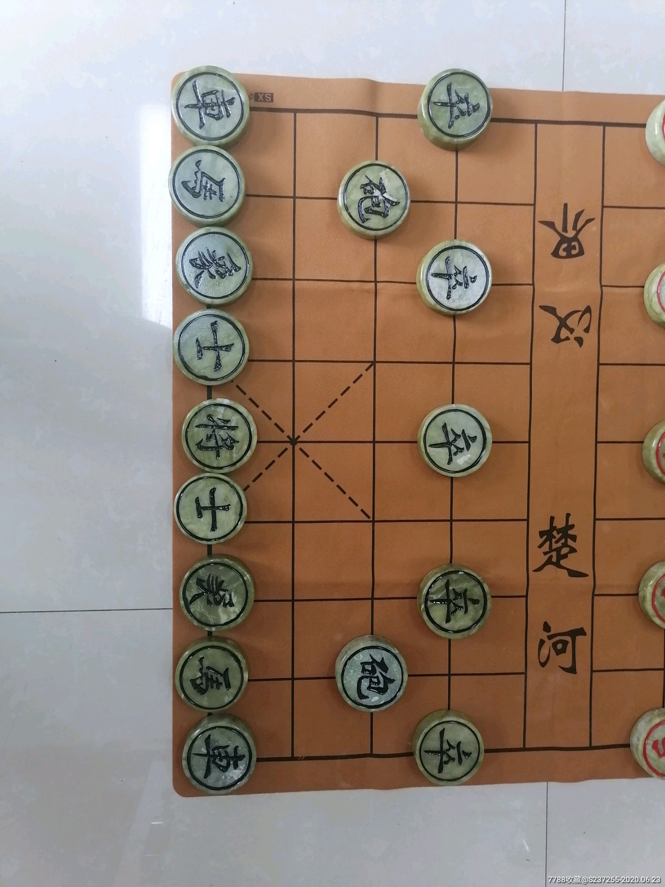 纯手工玉石象棋