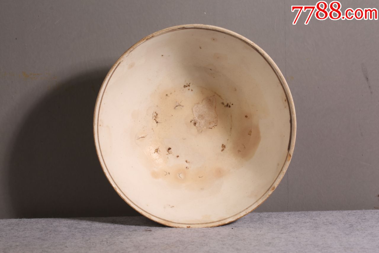 宋代白釉瓷碗_单色白瓷【翰源收藏】_第3张_7788瓷器