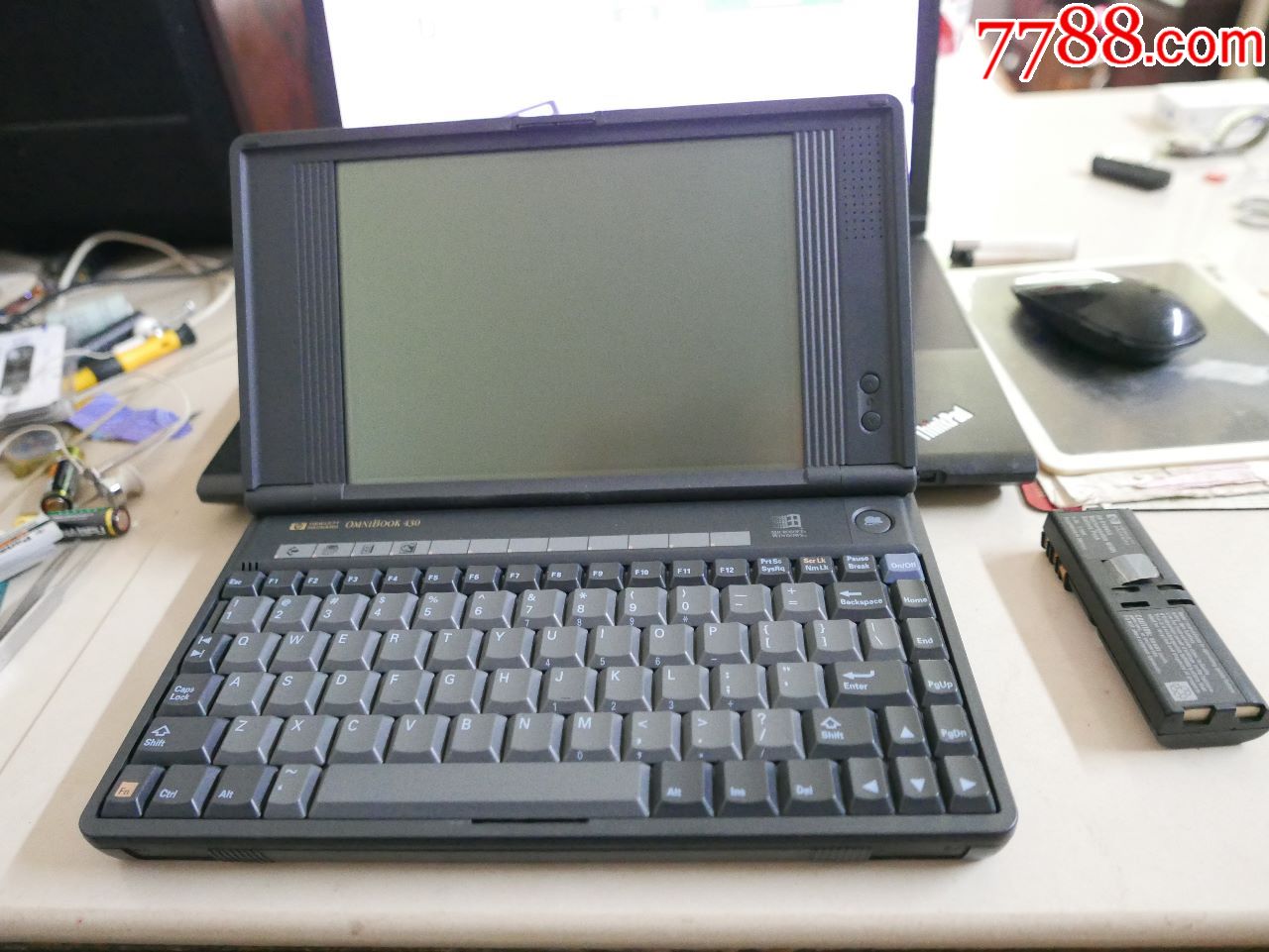 惠普omnibook430古董老笔记本电脑