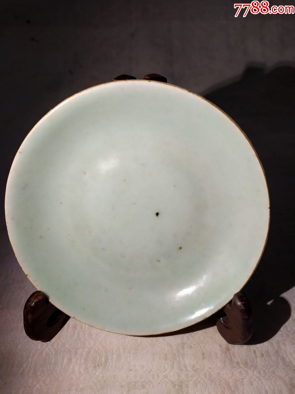5900清代豆青釉盘子