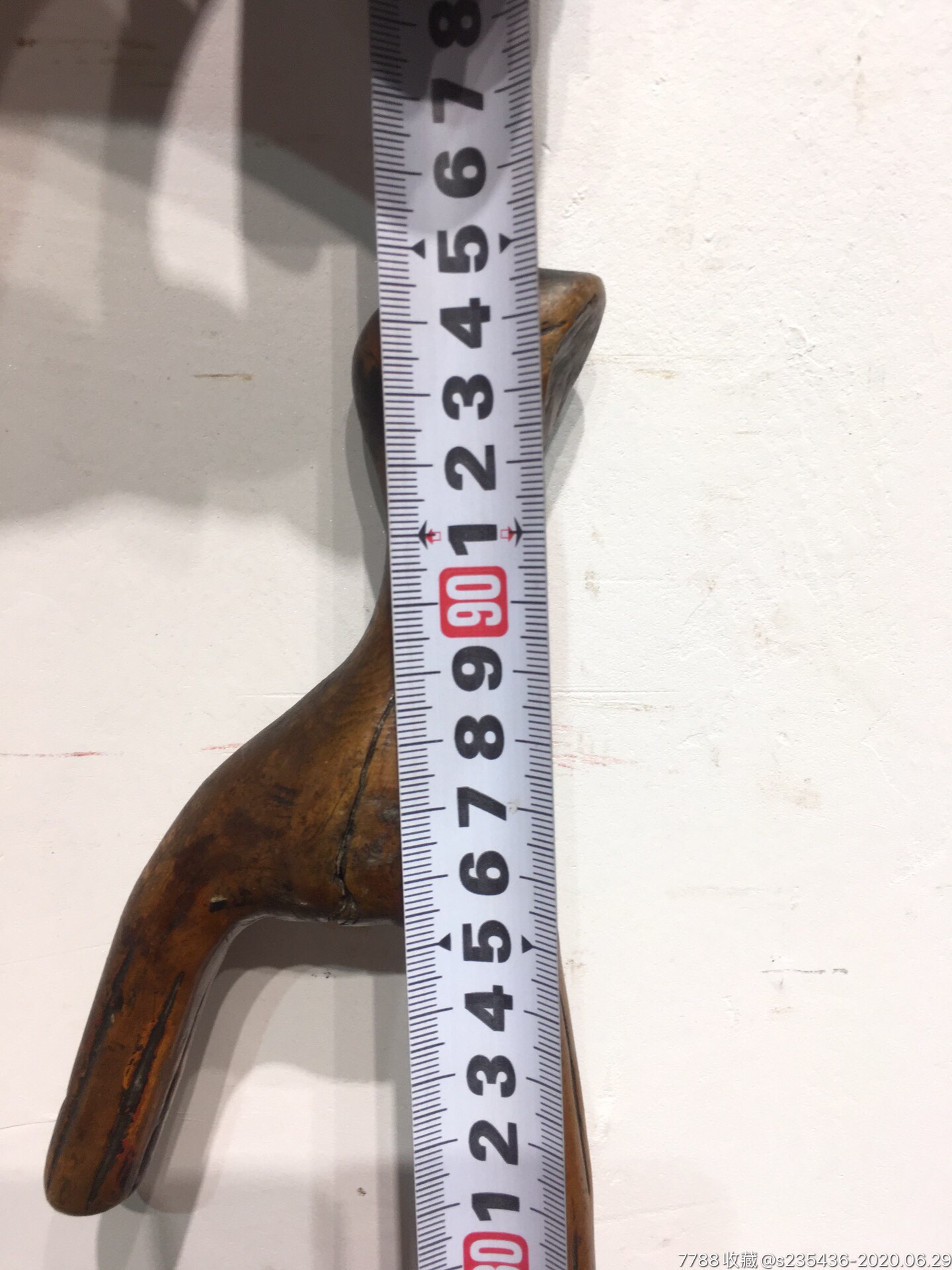 清代六道木拐杖造型自然完整漂亮