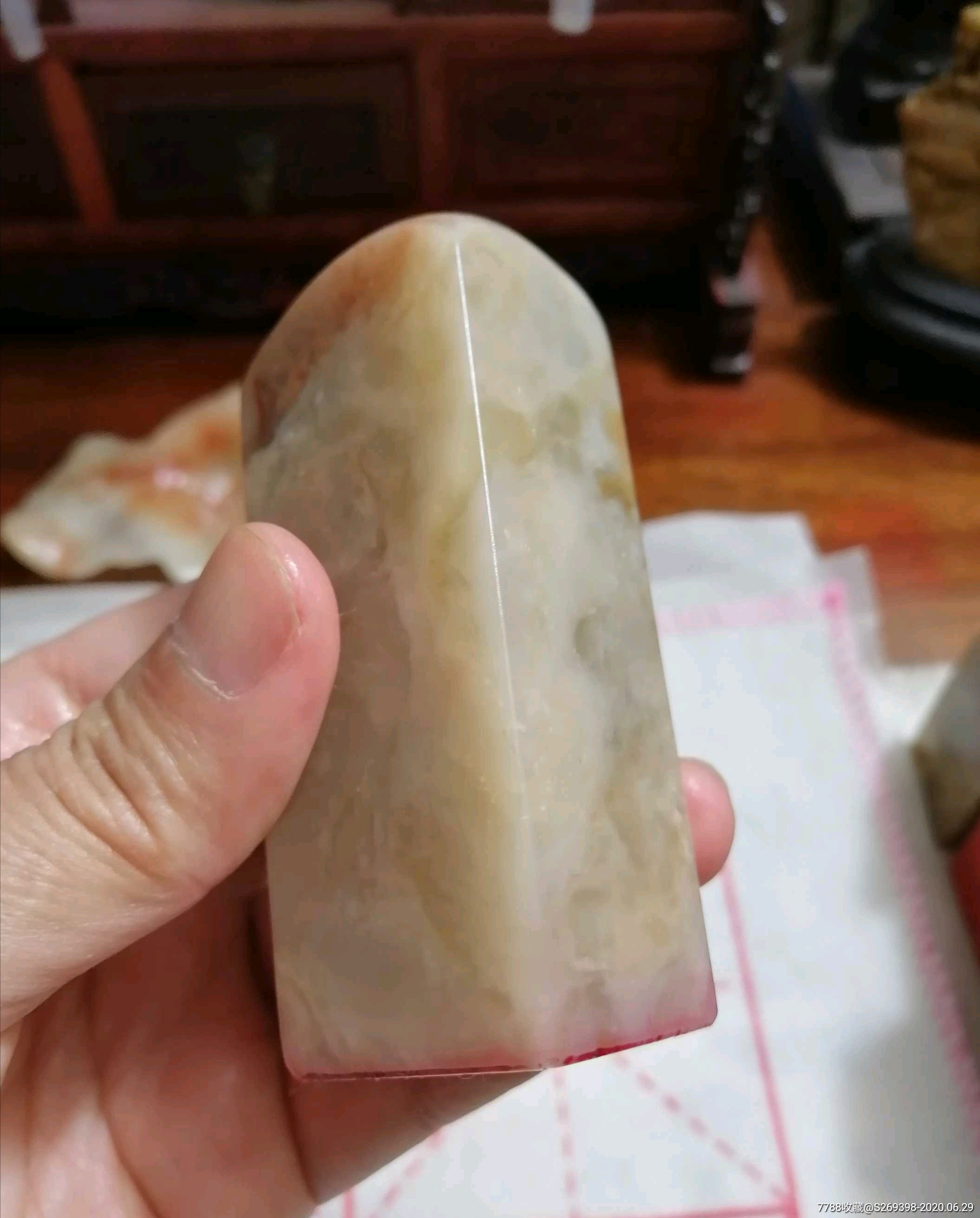 牛角冻精品闲章-价格:398元-se73993792-寿山石印-零售-7788收藏