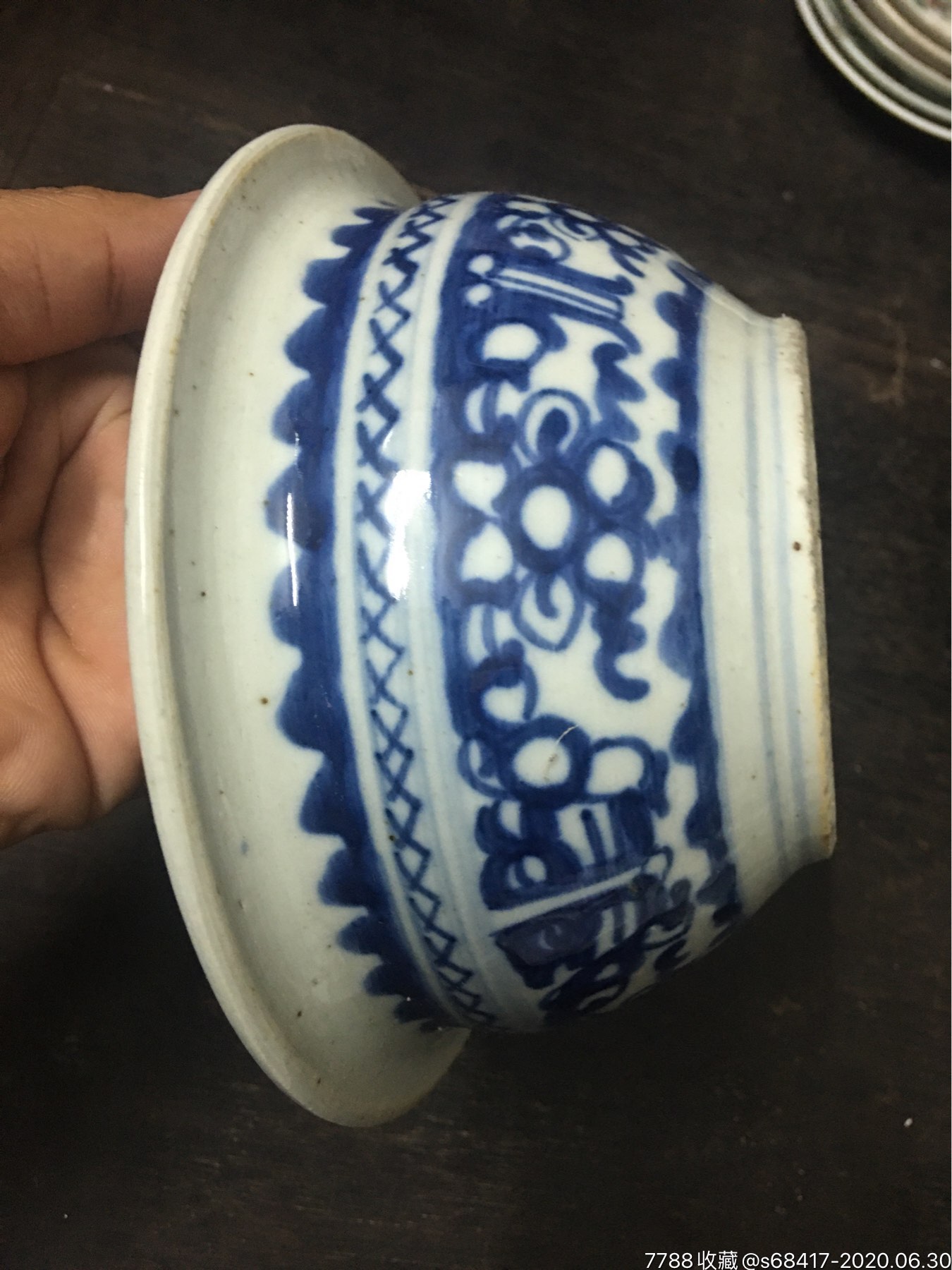 清朝精品龙纹青花大香炉_青花瓷_第5张_7788瓷器