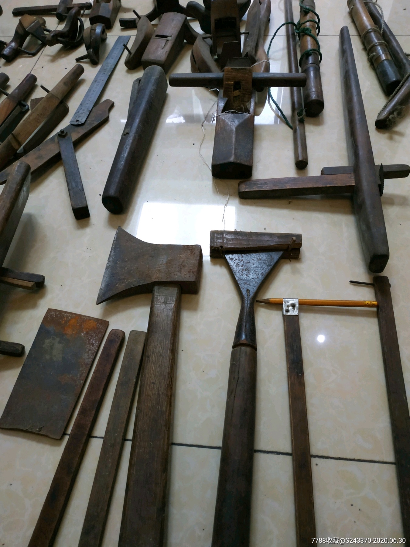 老箍桶匠木工工具