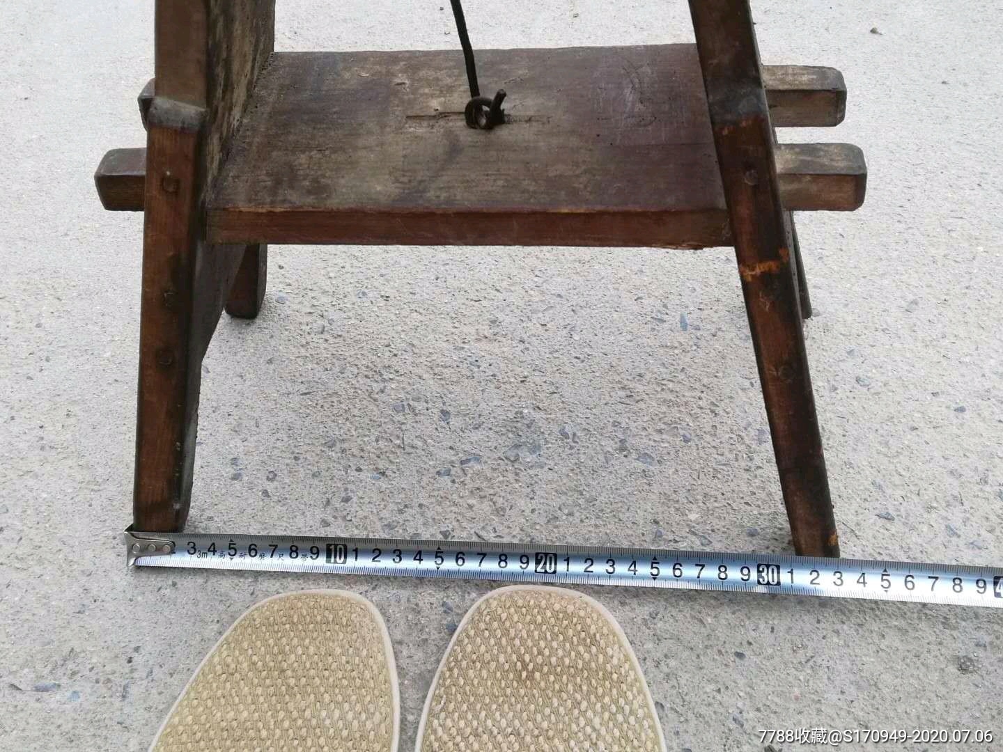 56民俗老物件纳鞋底工具