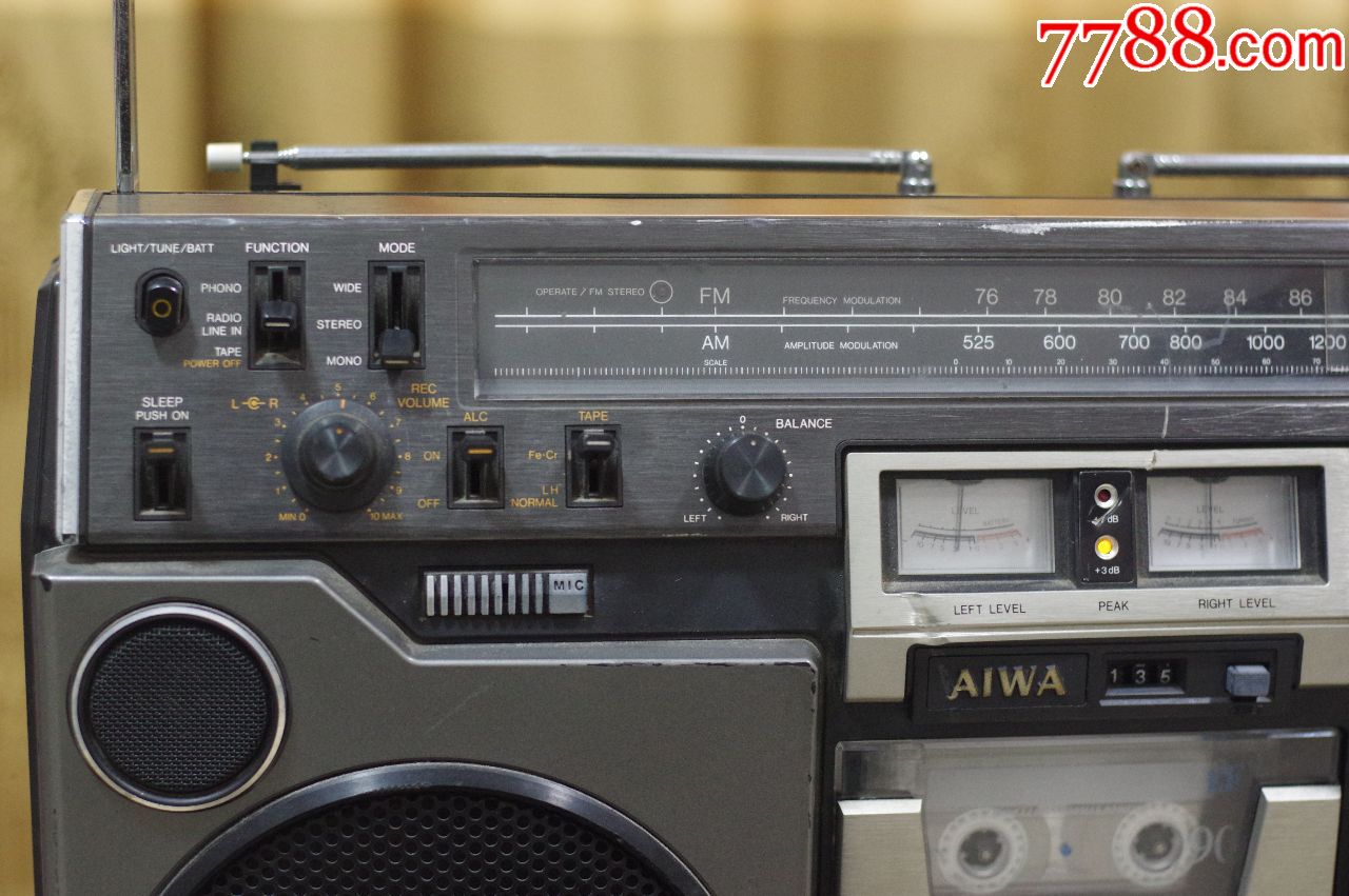 日本aiwa/爱华tpr-820单卡收录机原装进口高端音响收音磁带录放机