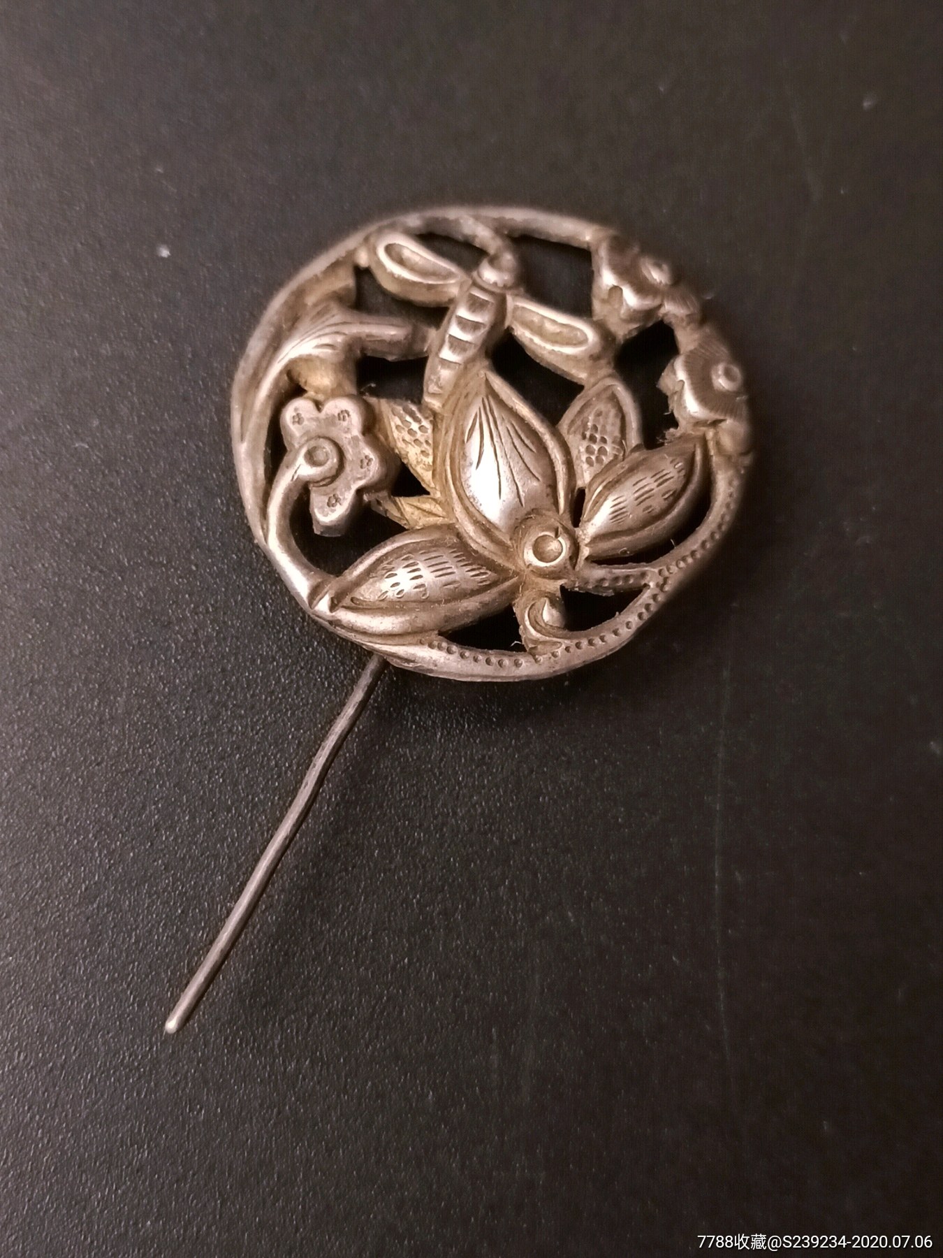 清代古董金银器老银器老银小发簪簪子发钗配汉服影视