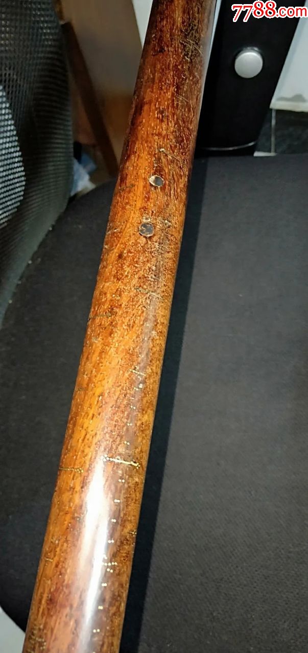 544号正宗海南黄花梨老称杆1283424cm