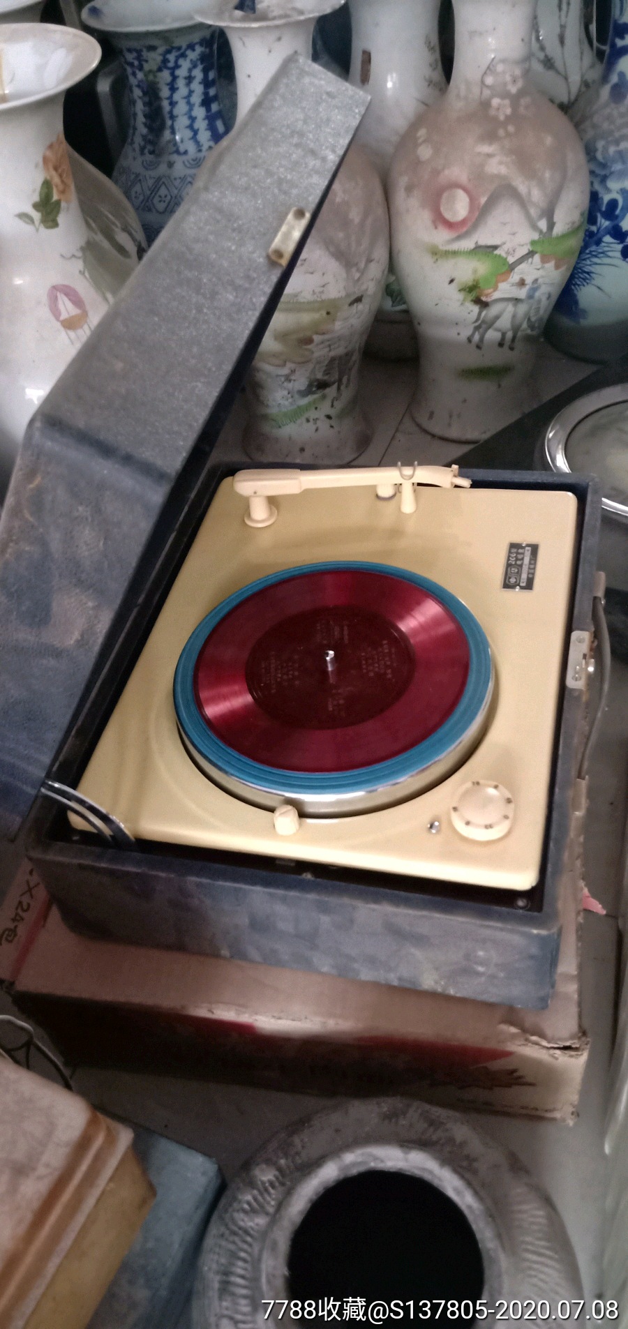 中华206型唱片机电唱机