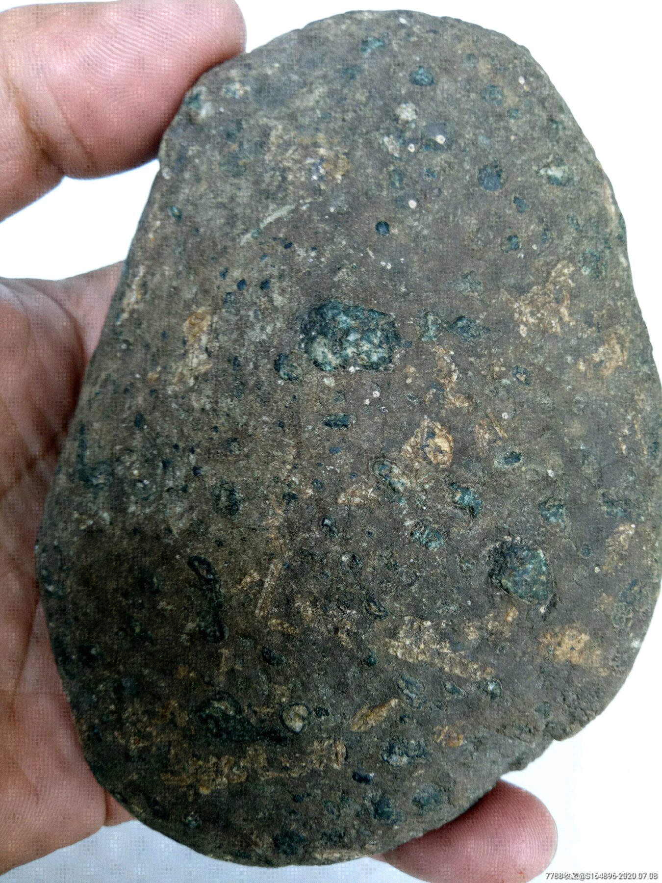 黑宝绿球粒陨石,中磁-陨石-7788收藏__收藏热线